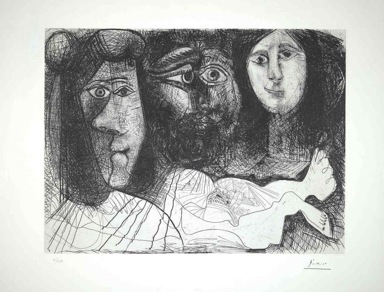 Pablo Picasso, The Fall of Icarus Pablo Picasso, The Fall of Icarus