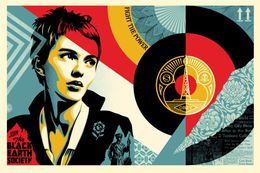 Print, Black Earth Society, Shepard Fairey (Obey)