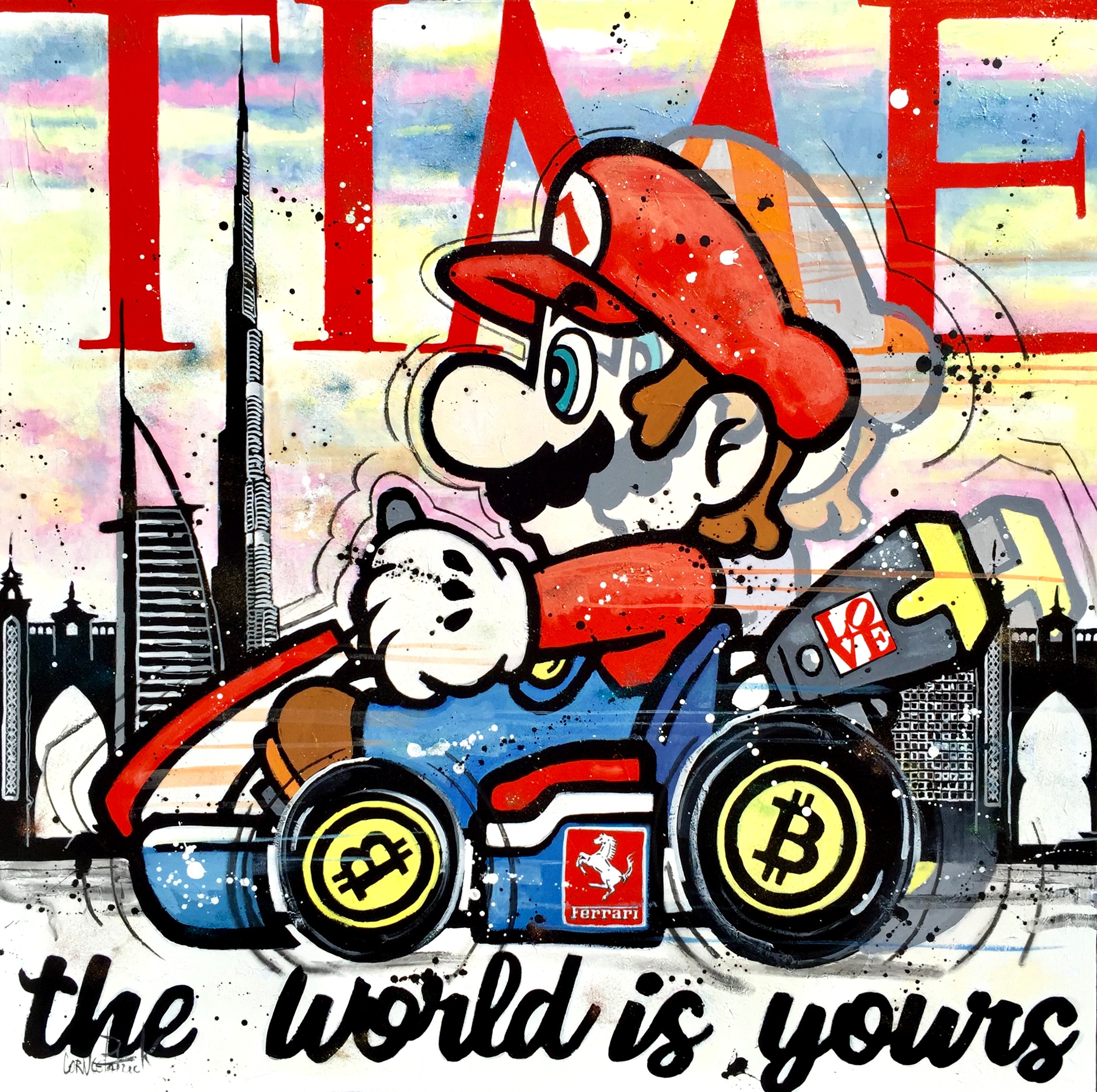 Patrick Cornée, Super Mario in Dubaï Patrick Cornée, Super Mario in Dubaï