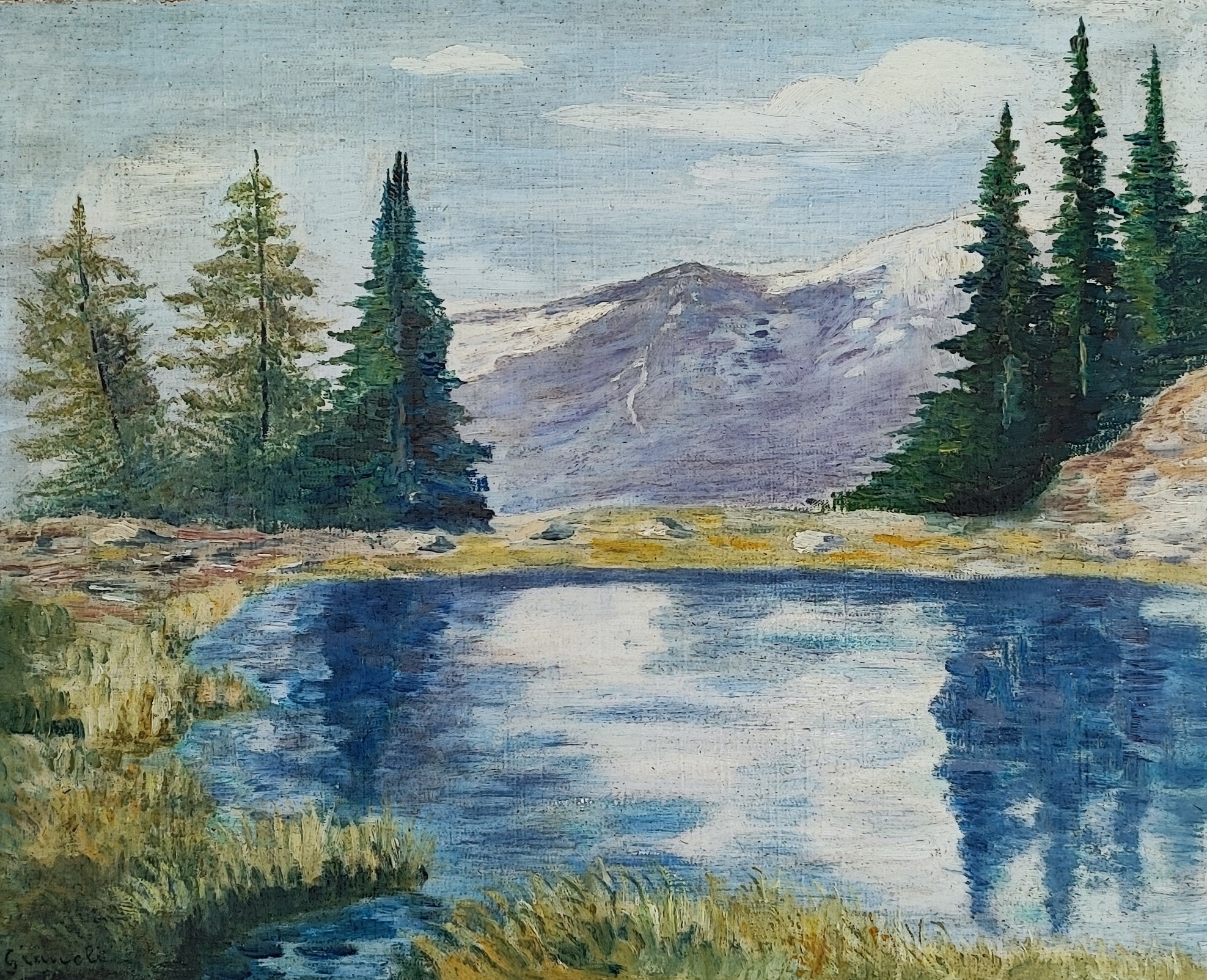 Louis Camille Gianoli, Lac de montagne Louis Camille Gianoli, Lac de montagne