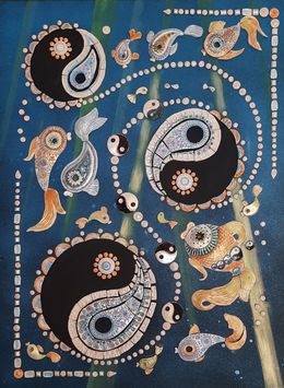 Fine Art Drawings, Yin Yang, Vitalia Stupak