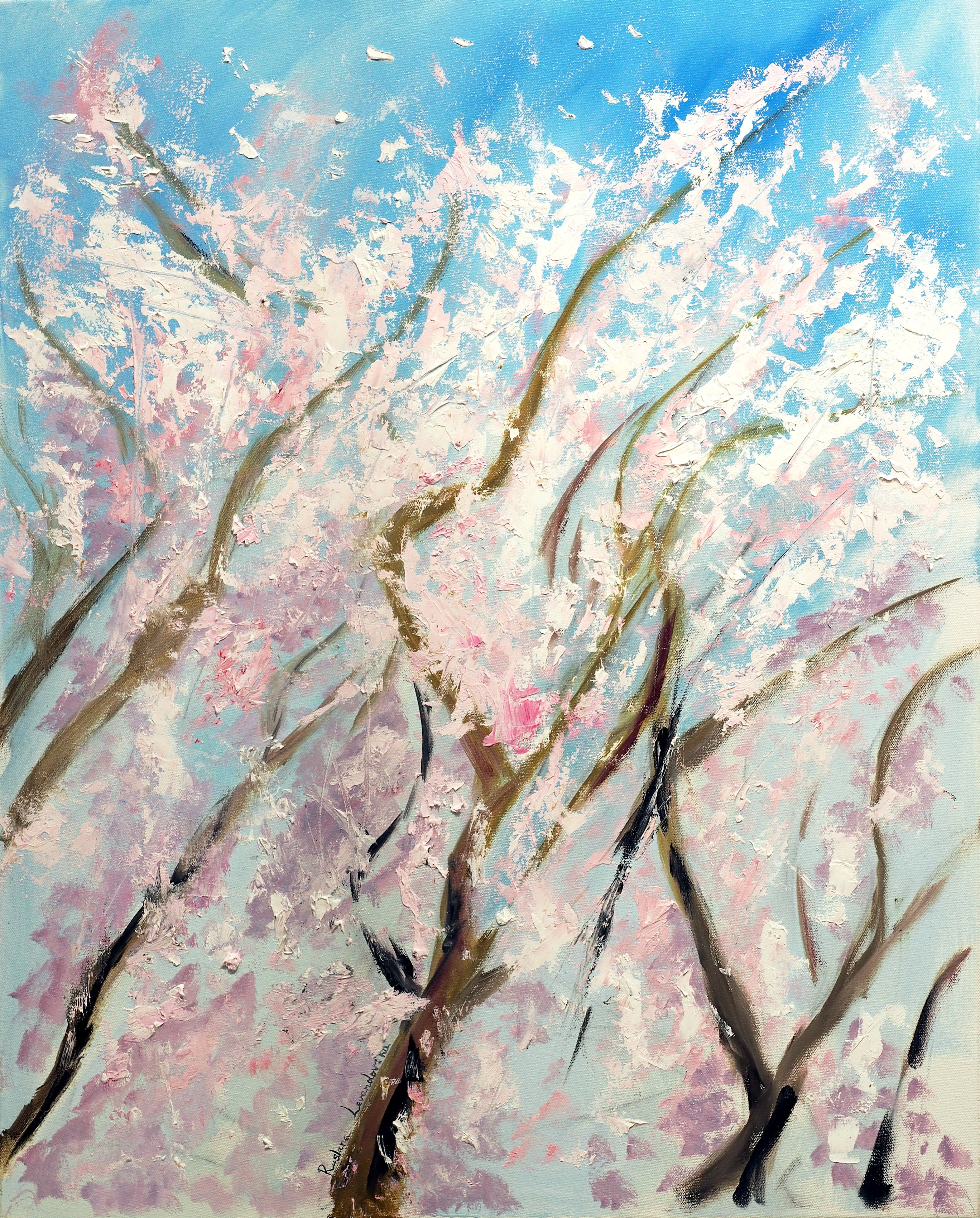 Ruslana Levandovska, Cherry Blossoms Ruslana Levandovska, Cherry Blossoms