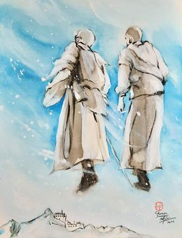 Painting, Chemin, Sounya Whang