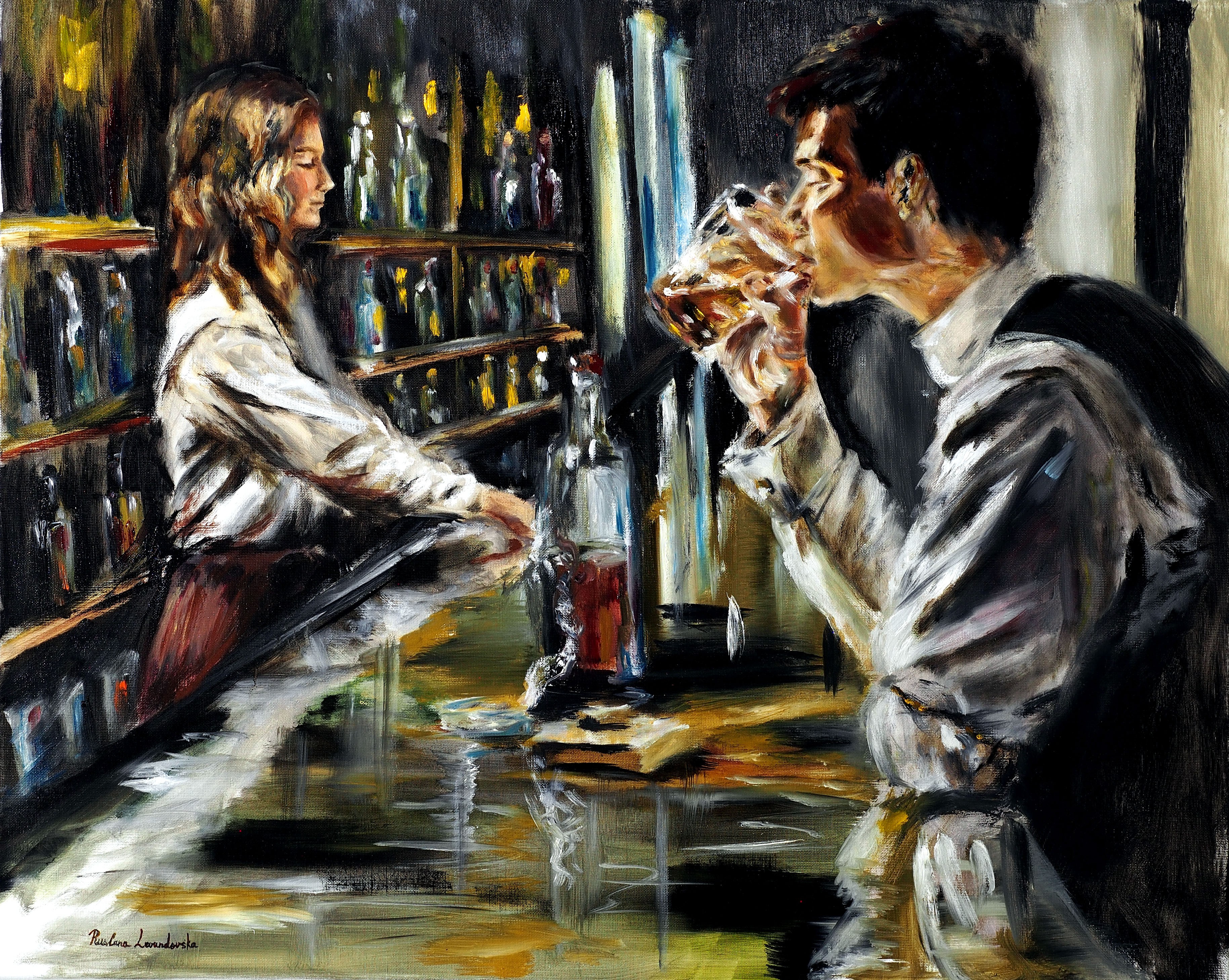 Ruslana Levandovska, At the Bar Ruslana Levandovska, At the Bar