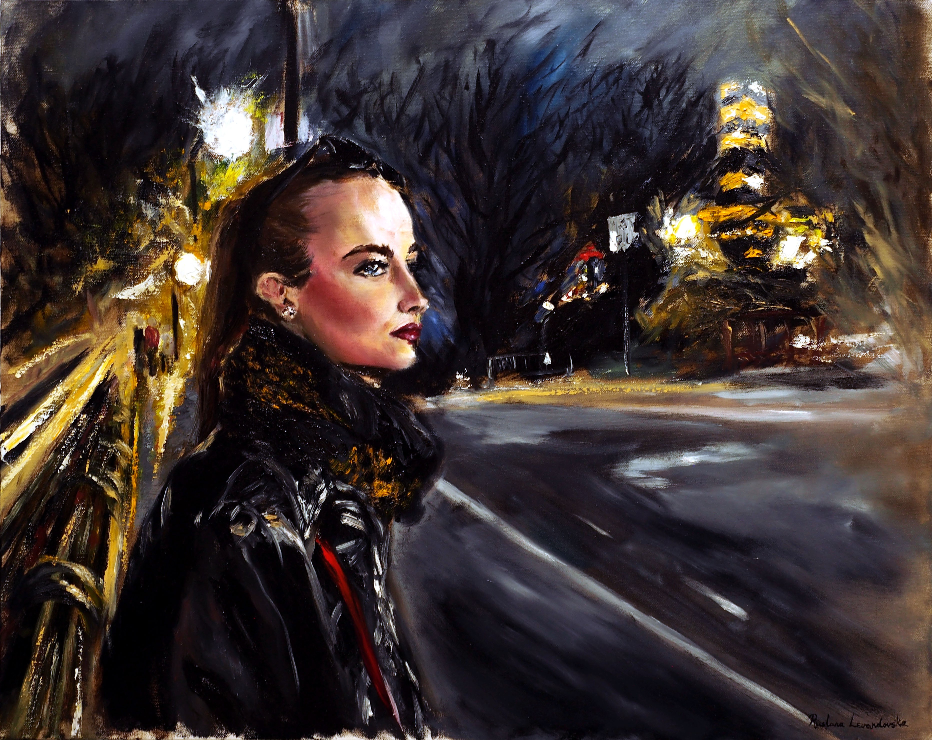 Ruslana Levandovska, At the edge of Central Park Ruslana Levandovska, At the edge of Central Park