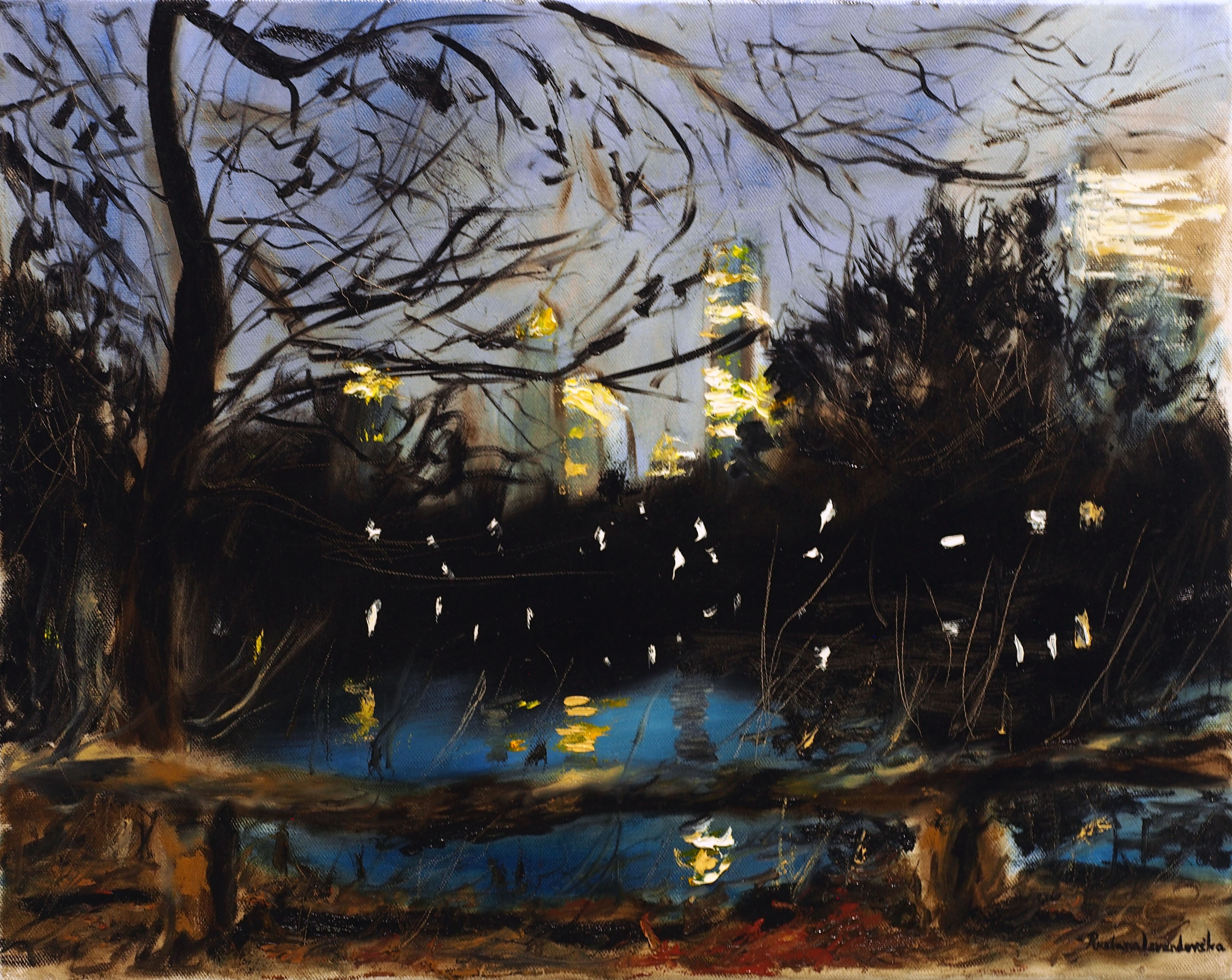 Ruslana Levandovska, Central Park View II Ruslana Levandovska, Central Park View II