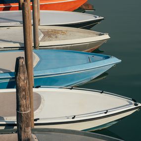 Photography, Venice Boats, Clemente Vergara