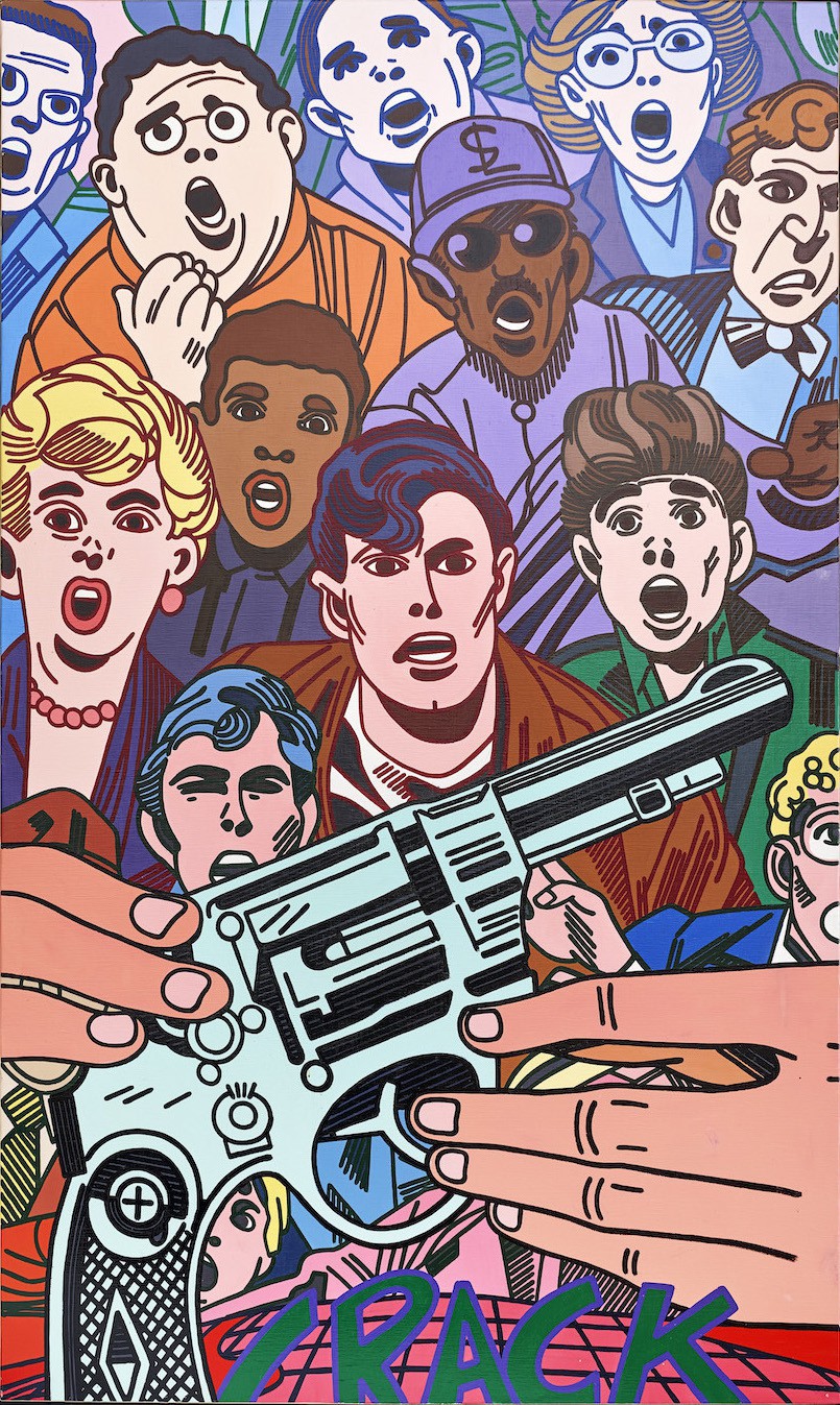 Erró, The gun Erró, The gun