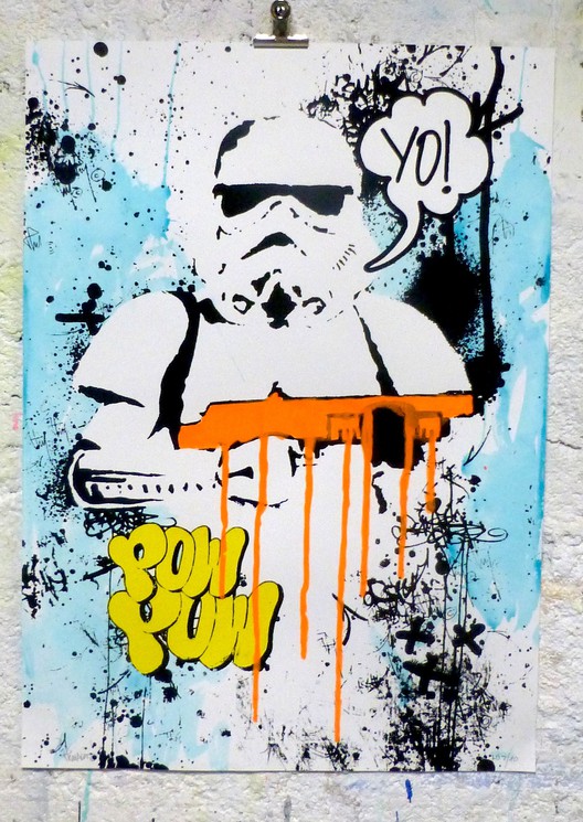 Tableau déco Stormtrooper Star Wars Street Art Pop - Tableau Deco