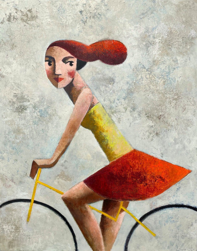 Didier Lourenço, Yellow bike Didier Lourenço, Yellow bike
