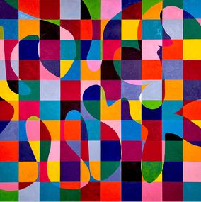 Painting, Fluxion 1, Dana Gordon