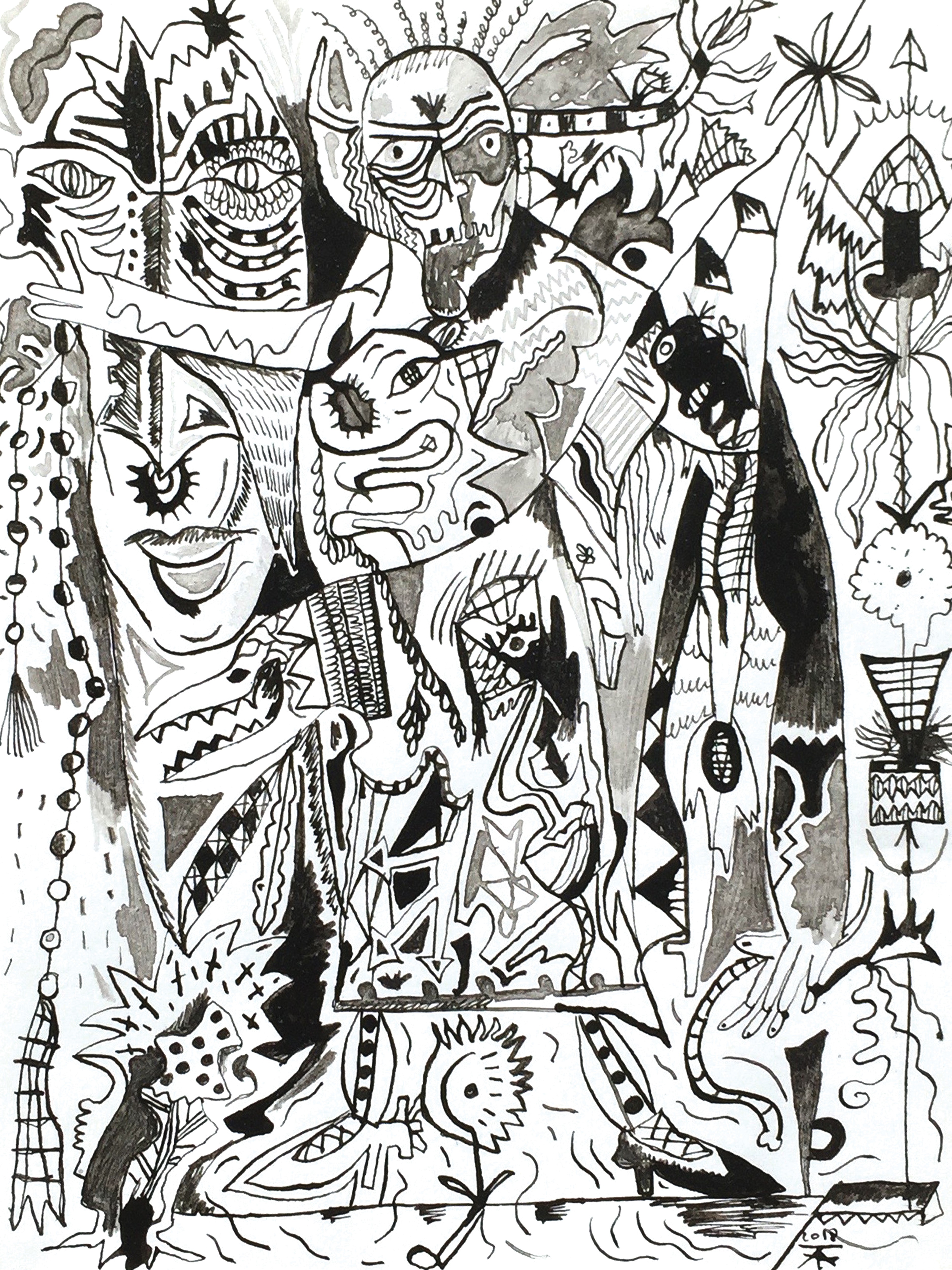 Timothy Archer, Encre #3 Timothy Archer, Encre #3