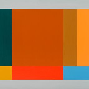 Gemälde, Small test pattern 4, Tom McGlynn