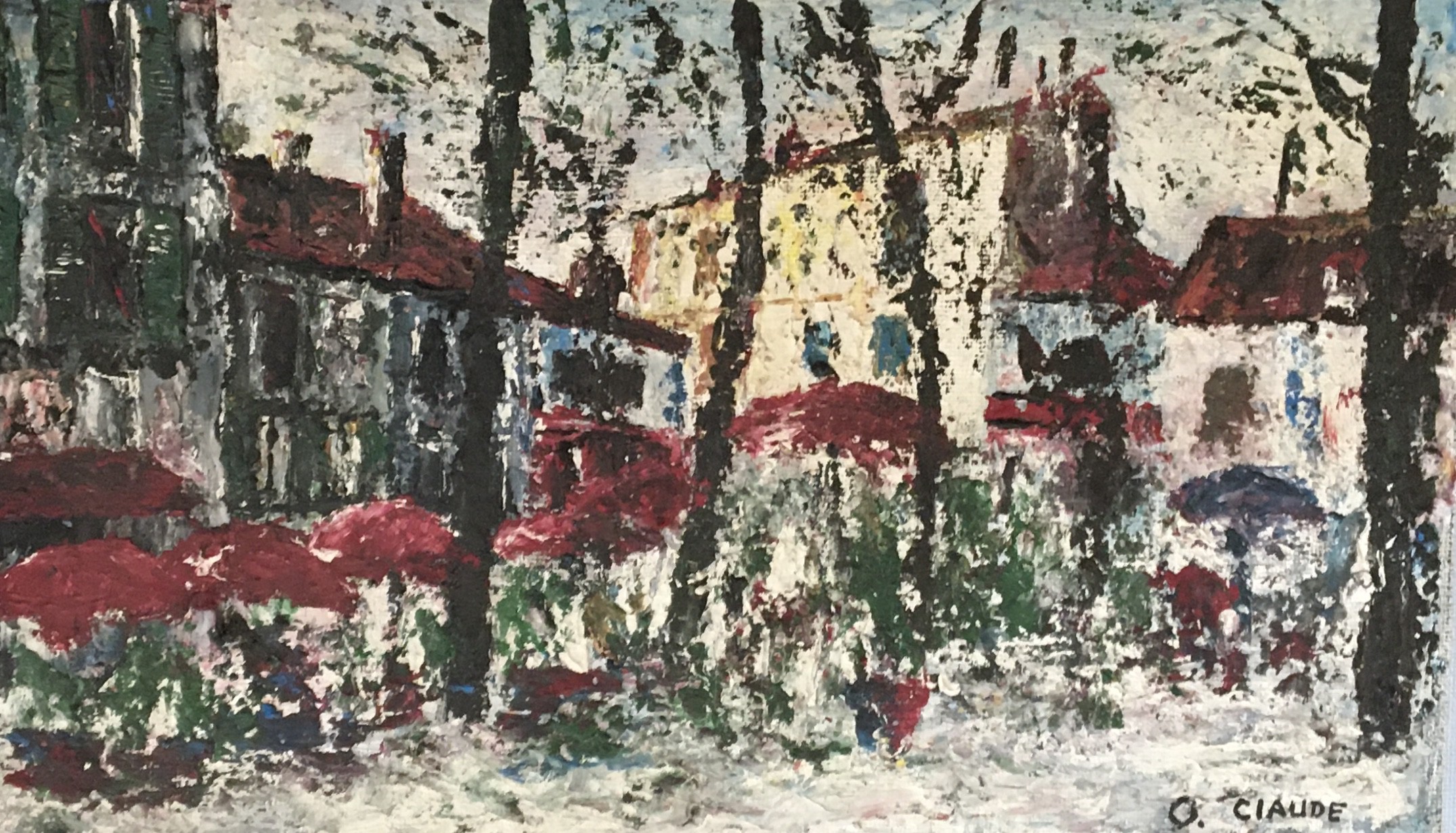 O. Ciaude, La place du marché O. Ciaude, La place du marché