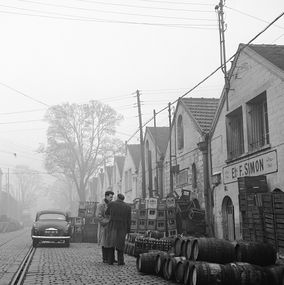 Fotografien, La Halle aux vins de Bercy, Pierre Boulat