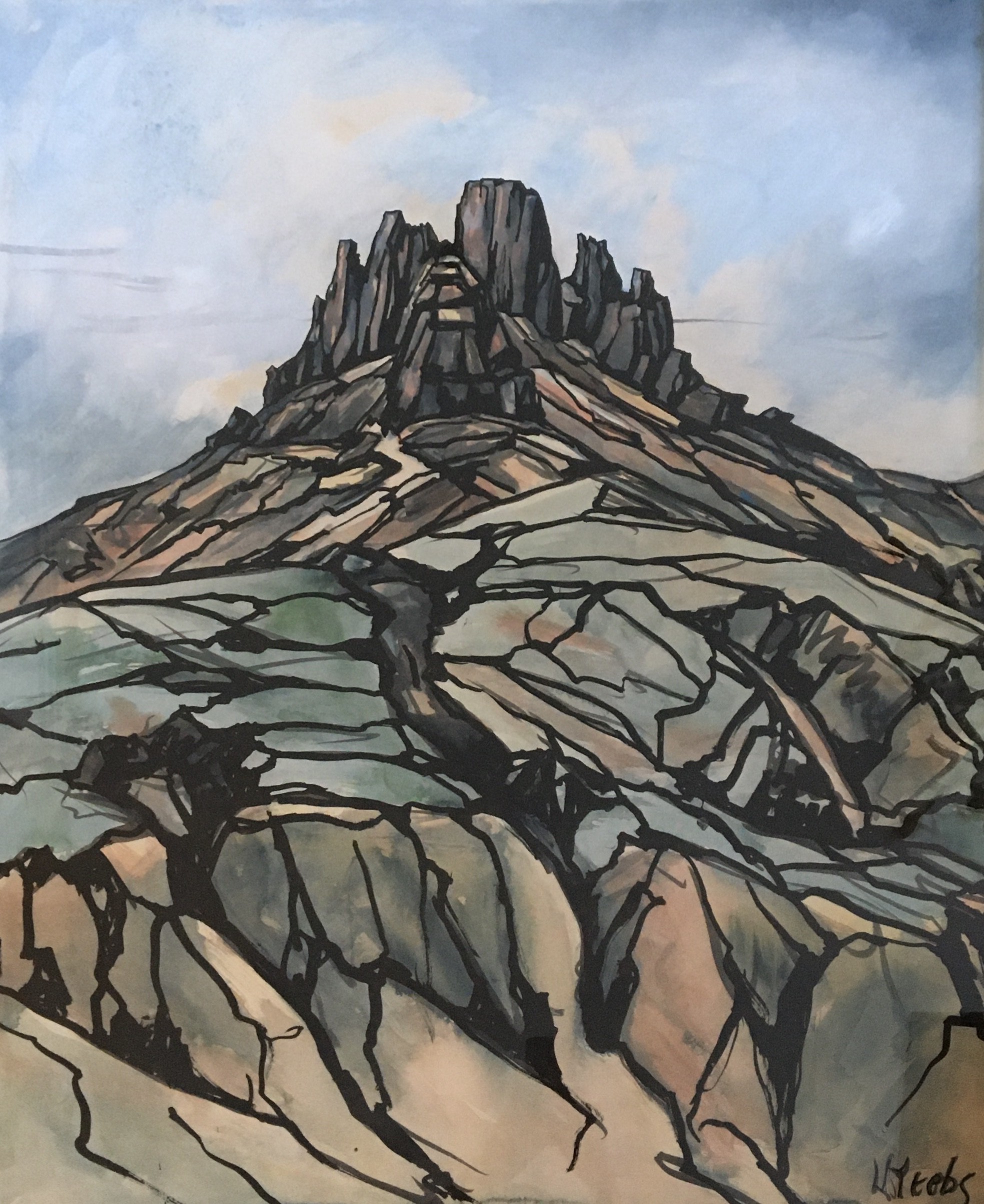 Walter Krebs, Montagne Walter Krebs, Montagne
