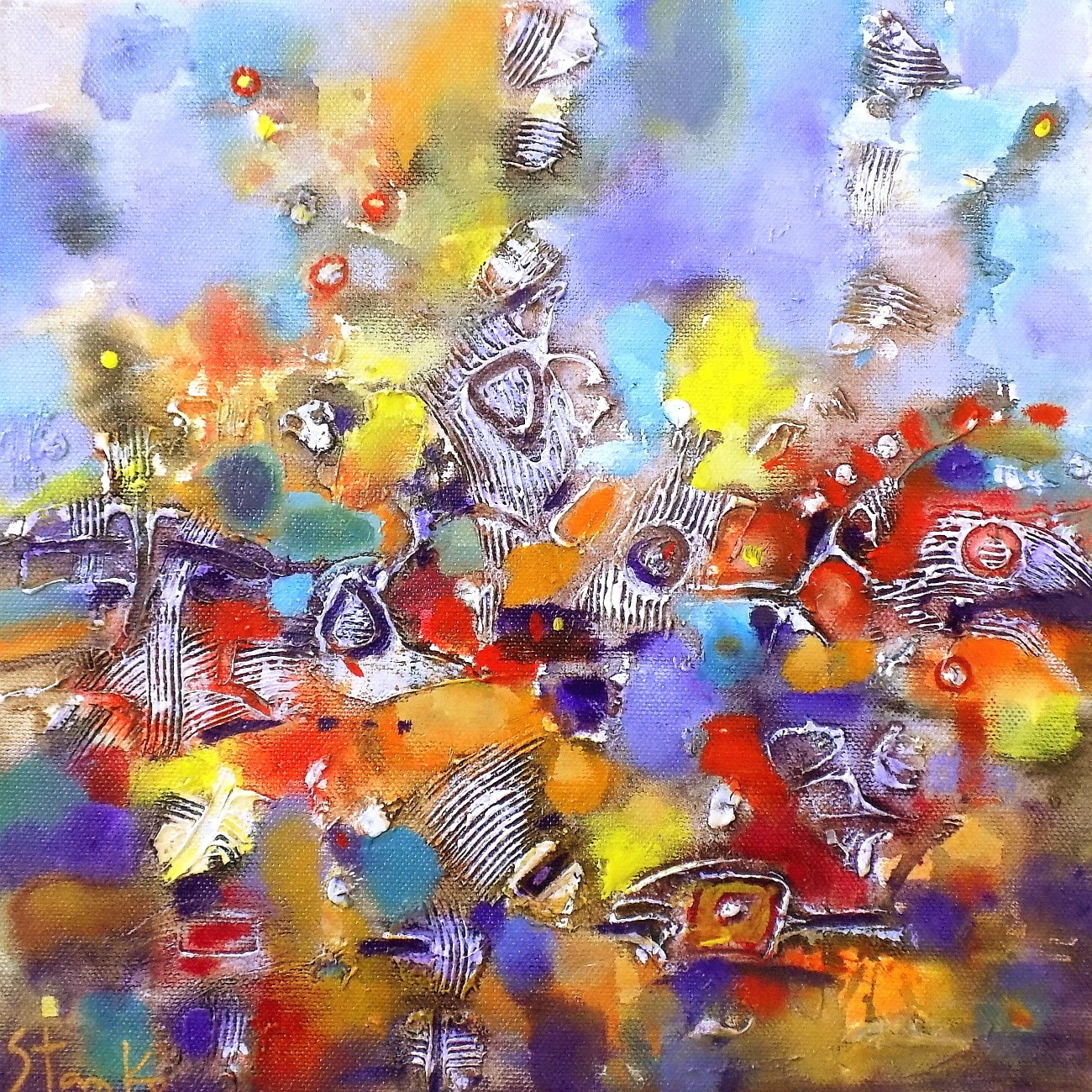 Stanislav Bojankov, Abstract landscape-XXII Stanislav Bojankov, Abstract landscape-XXII
