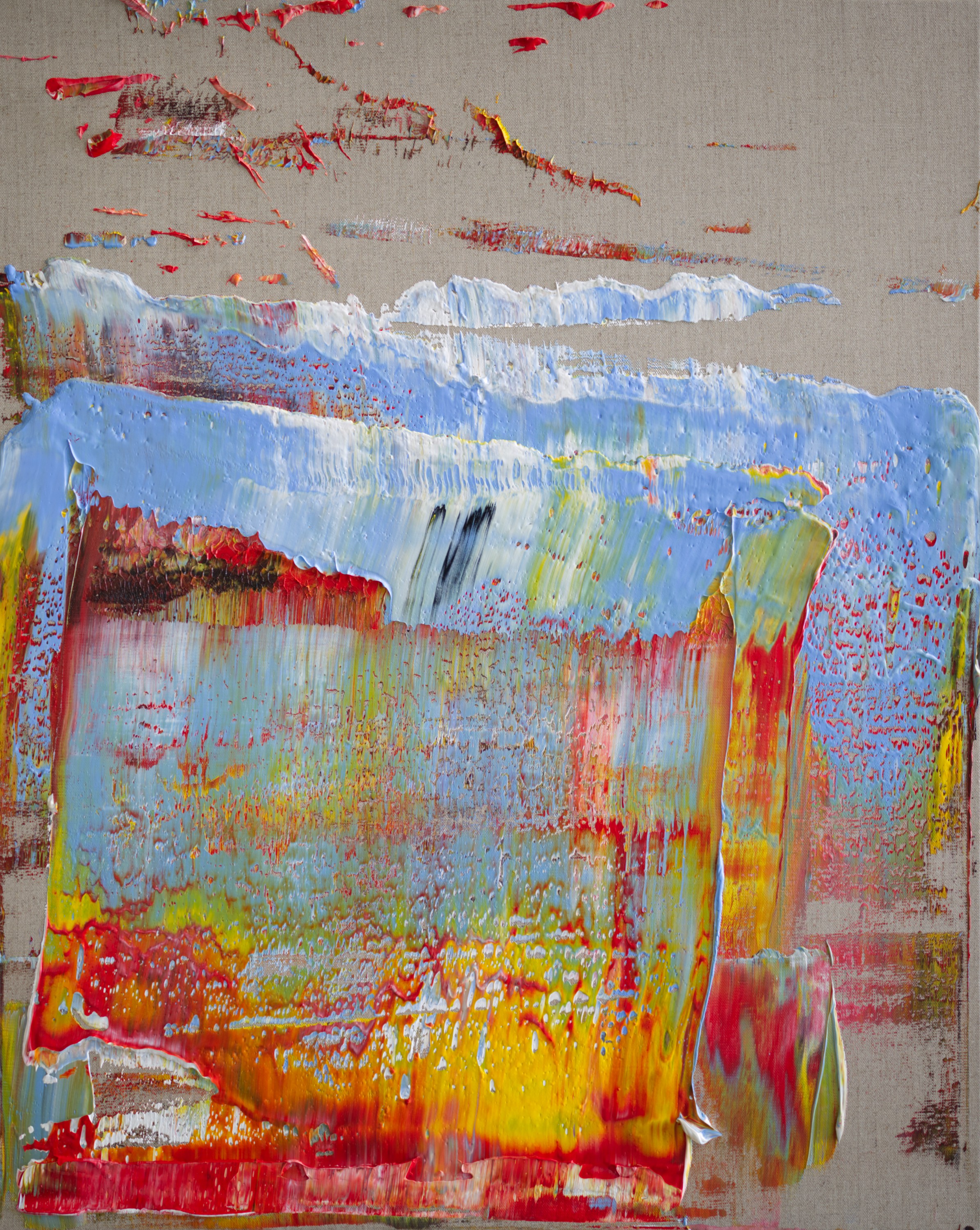 Harry James Moody, Linen with Some Abstract n°551 Harry James Moody, Linen with Some Abstract n°551