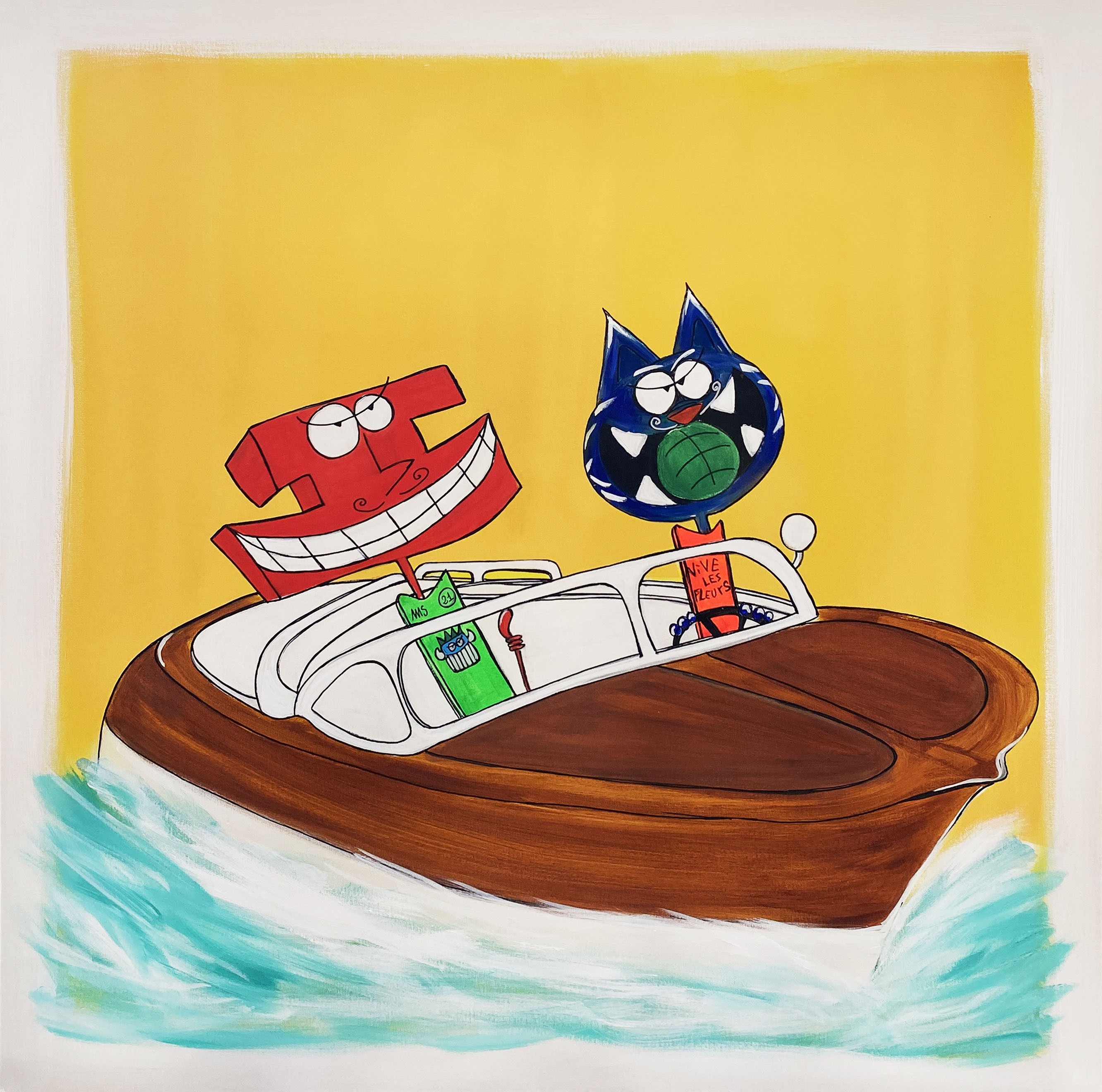 Seb Paul Michel, Vive les fleurs et le bateau Seb Paul Michel, Vive les fleurs et le bateau