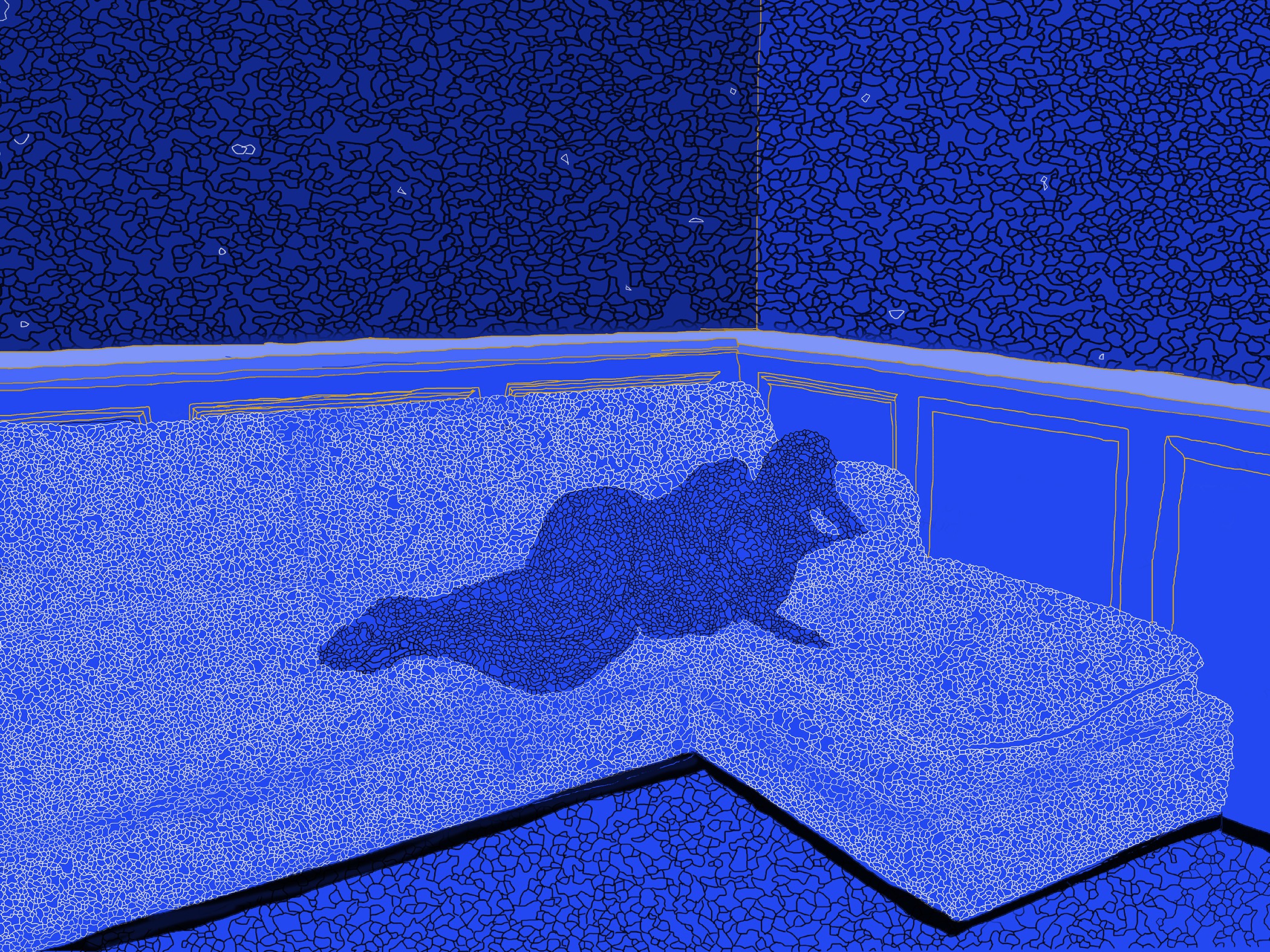 Anya Rubin, Blue Room 2 Anya Rubin, Blue Room 2
