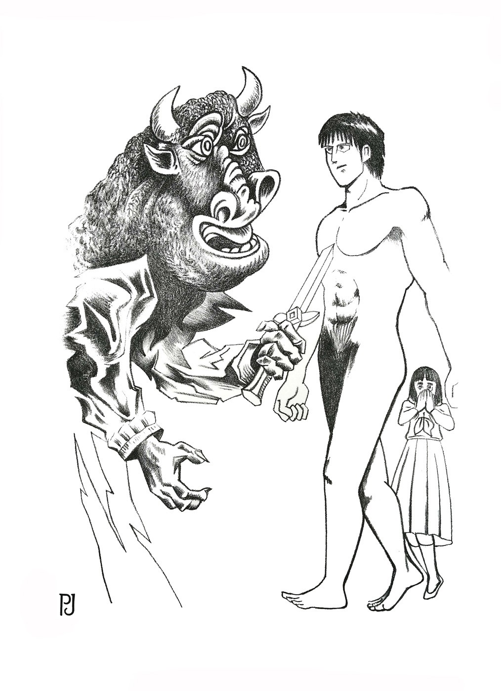 Pierre Jacob, Minotaure Manga D Pierre Jacob, Minotaure Manga D