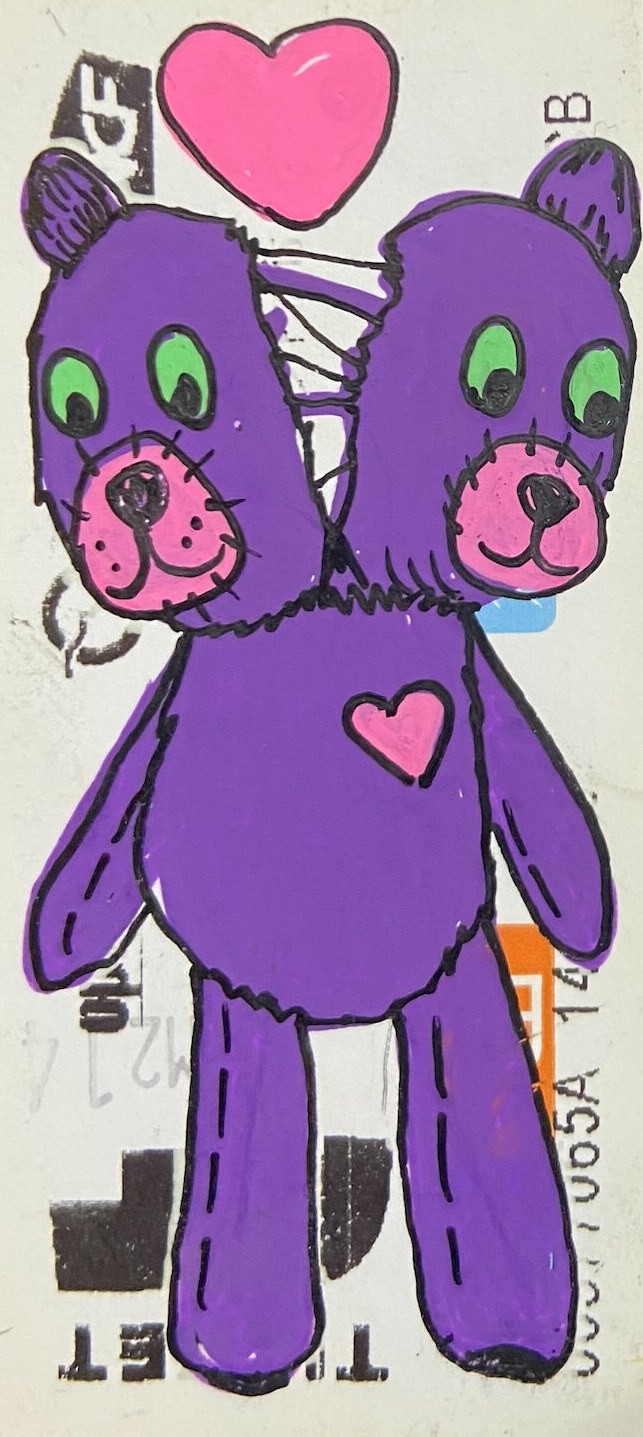 Jessica Pliez (Ursika), Nounours Violet Jessica Pliez (Ursika), Nounours Violet