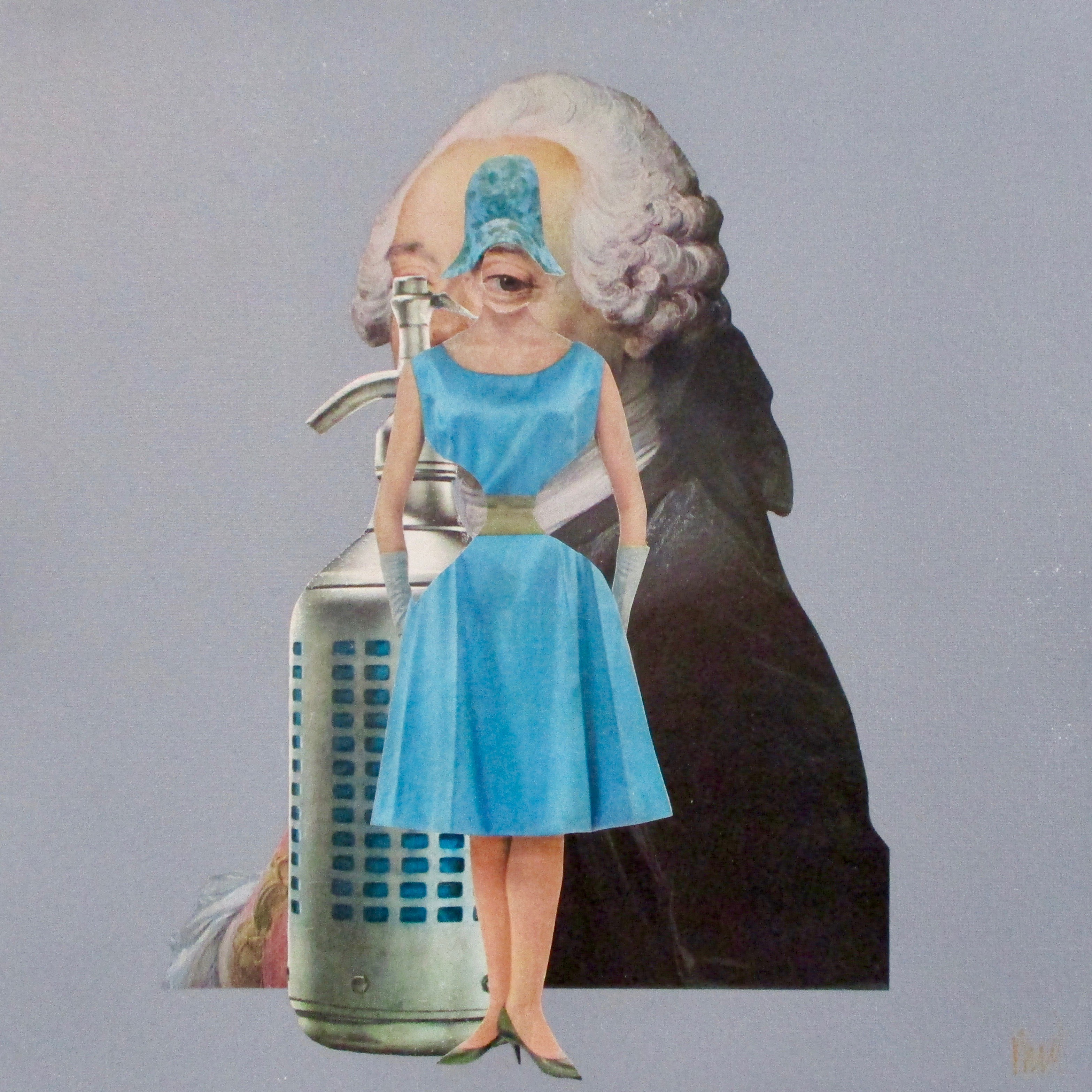 Marian Williams, Double portrait with object 3 Marian Williams, Double portrait with object 3