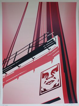 Print, Sunset & Vine Billboard, Shepard Fairey (Obey)