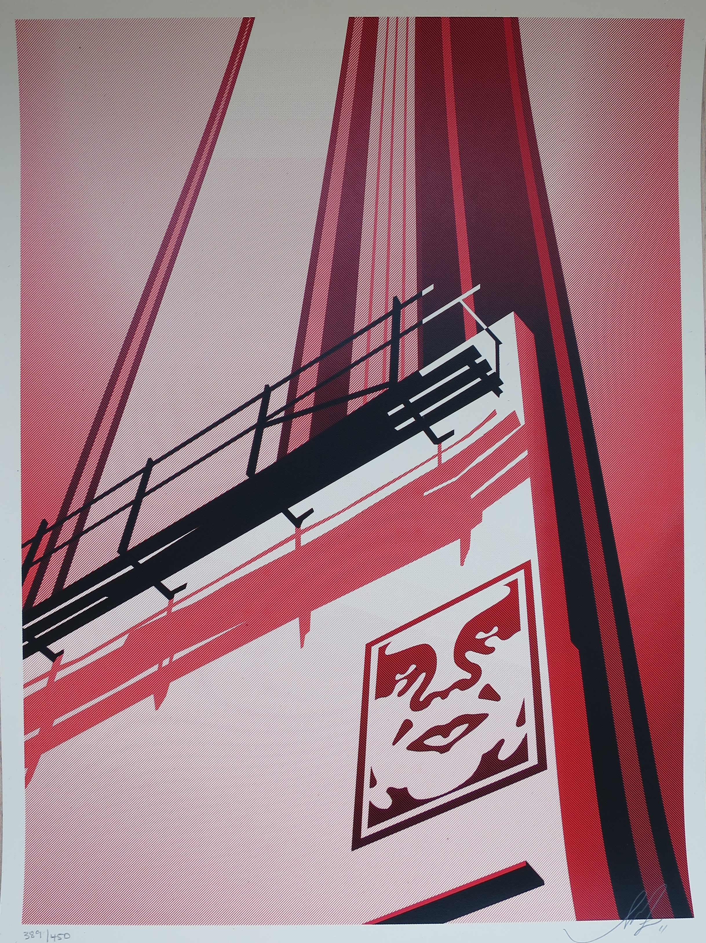 Shepard Fairey (Obey), Sunset & Vine Billboard Shepard Fairey (Obey), Sunset & Vine Billboard