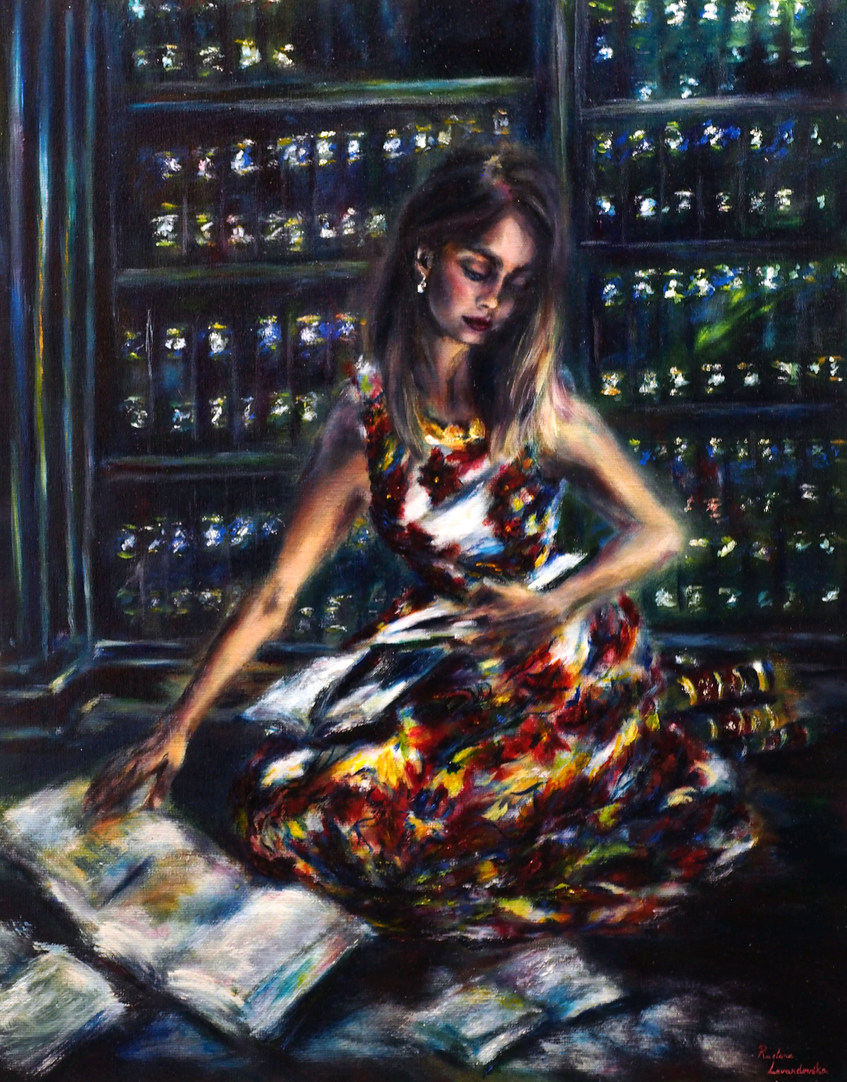 Ruslana Levandovska, The Reader Ruslana Levandovska, The Reader
