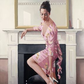 Edición, Model in Westwood, Jack Vettriano