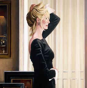 Print, Black on Blonde, Jack Vettriano
