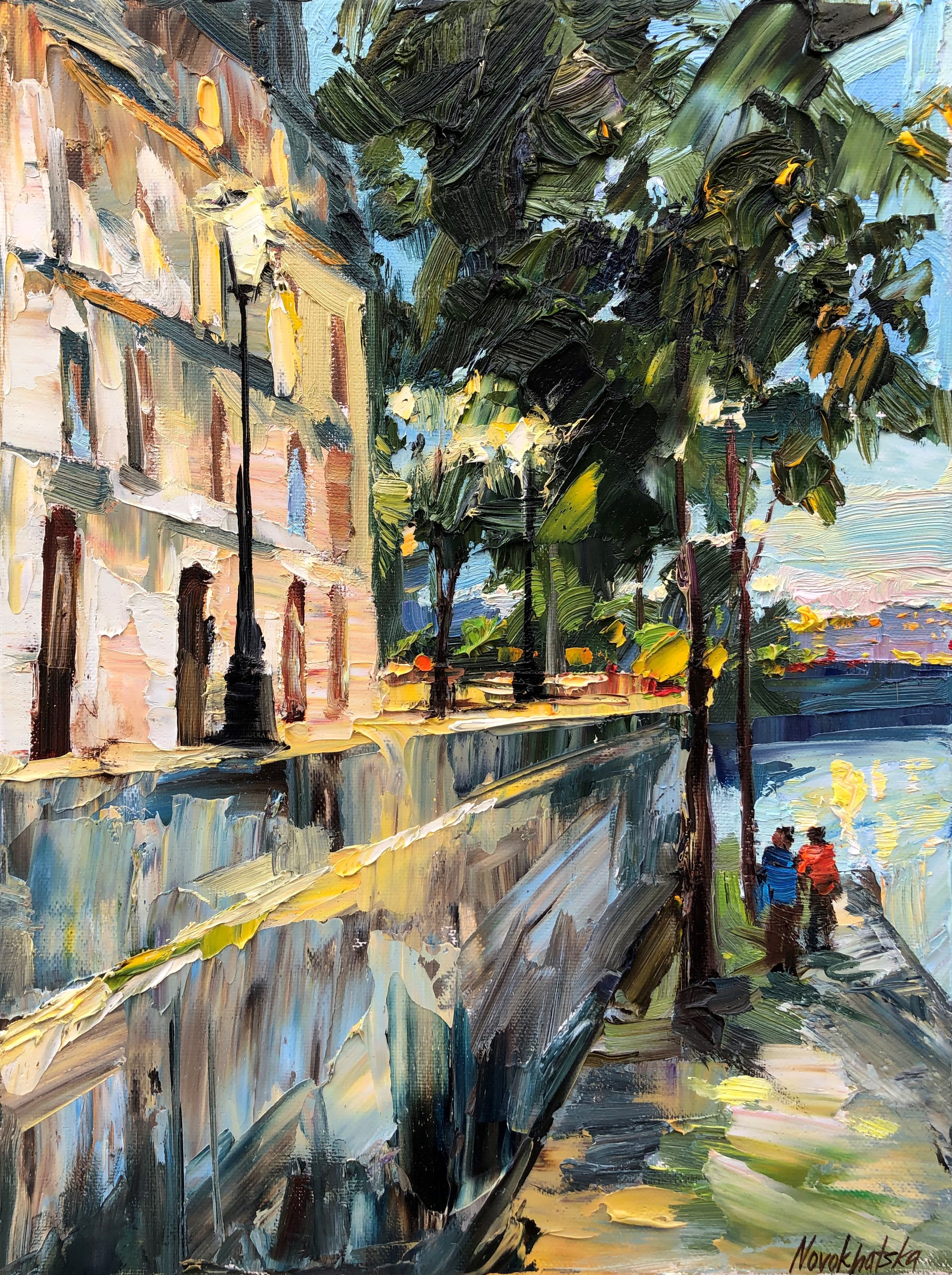 Olga Novokhatska, Etude de l'Ile Saint Louis Olga Novokhatska, Etude de l'Ile Saint Louis