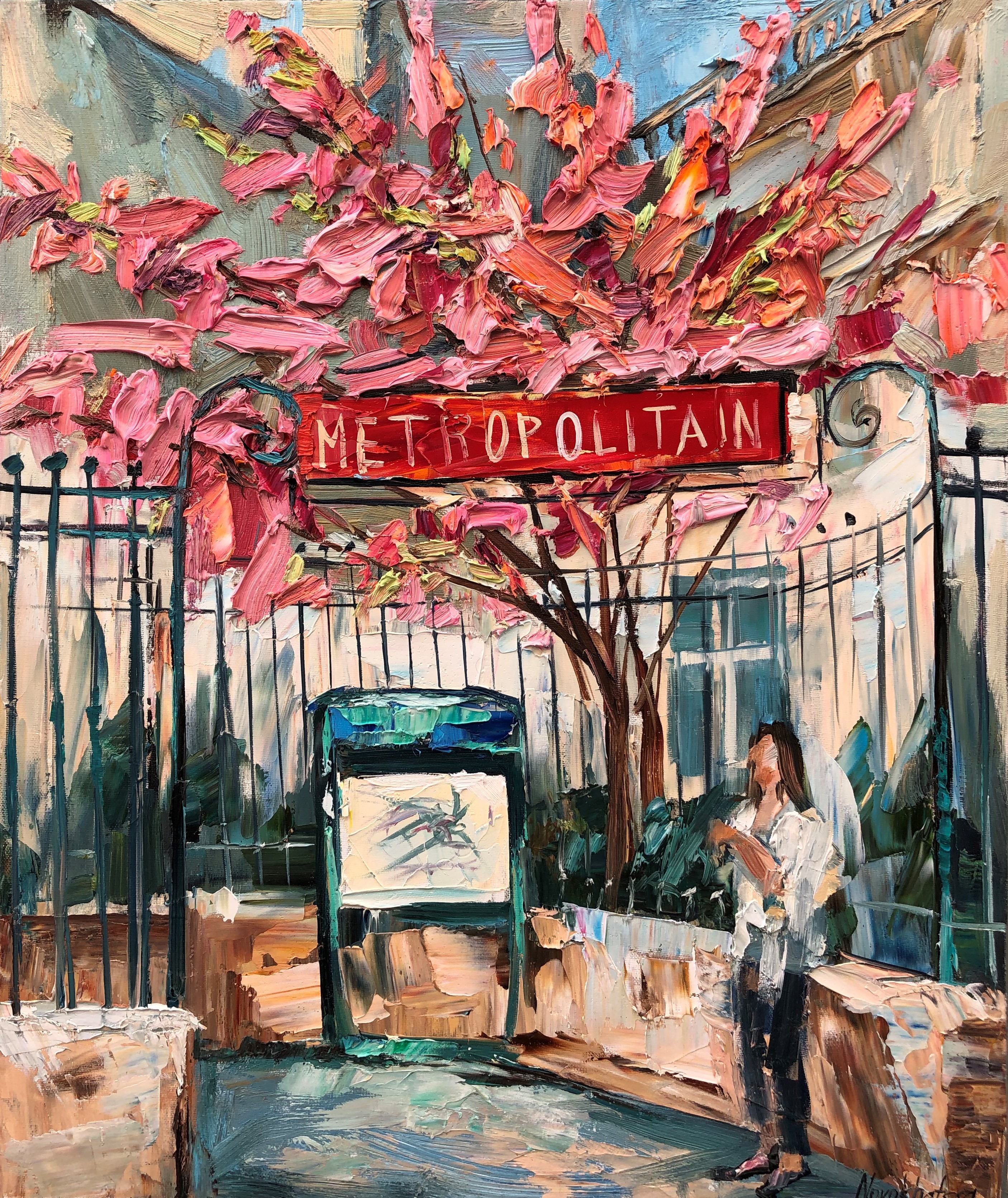 Olga Novokhatska, Métro Saint Georges Olga Novokhatska, Métro Saint Georges