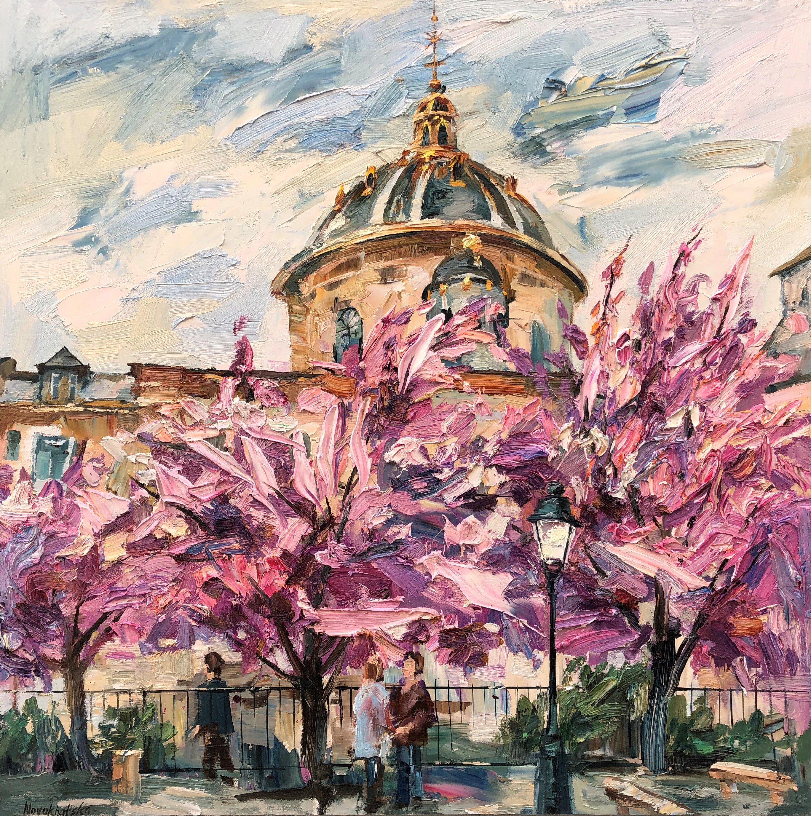 Olga Novokhatska, Square rue de Seine Olga Novokhatska, Square rue de Seine