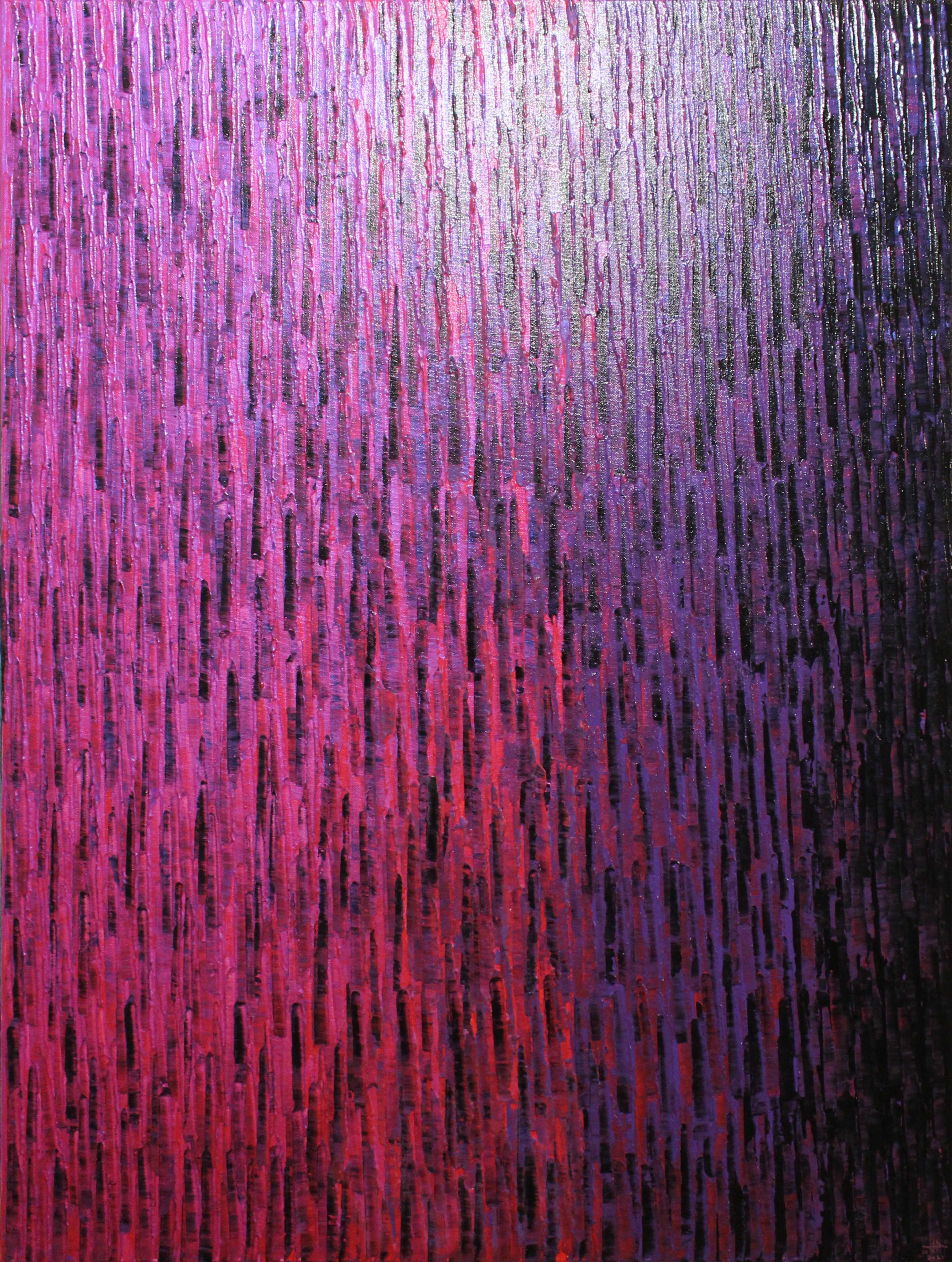 Jonathan Pradillon, Grand fondu rose rouge violet iridescent Jonathan Pradillon, Grand fondu rose rouge violet iridescent