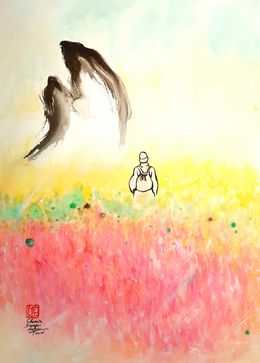 Painting, Chemin 10, Sounya Whang