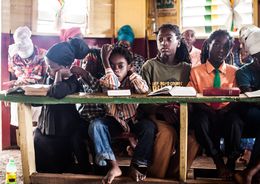 Photographie, David Tesinsky (1990) - Rastafarian School, Kingston, Jamaica, David Tesinsky