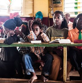 Fotografien, David Tesinsky (1990) - Rastafarian School, Kingston, Jamaica, David Tesinsky