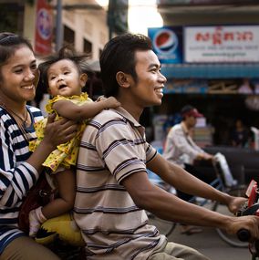 Fotografien, We are Happy Family, Phnom Penh, Cambodia, David Tesinsky