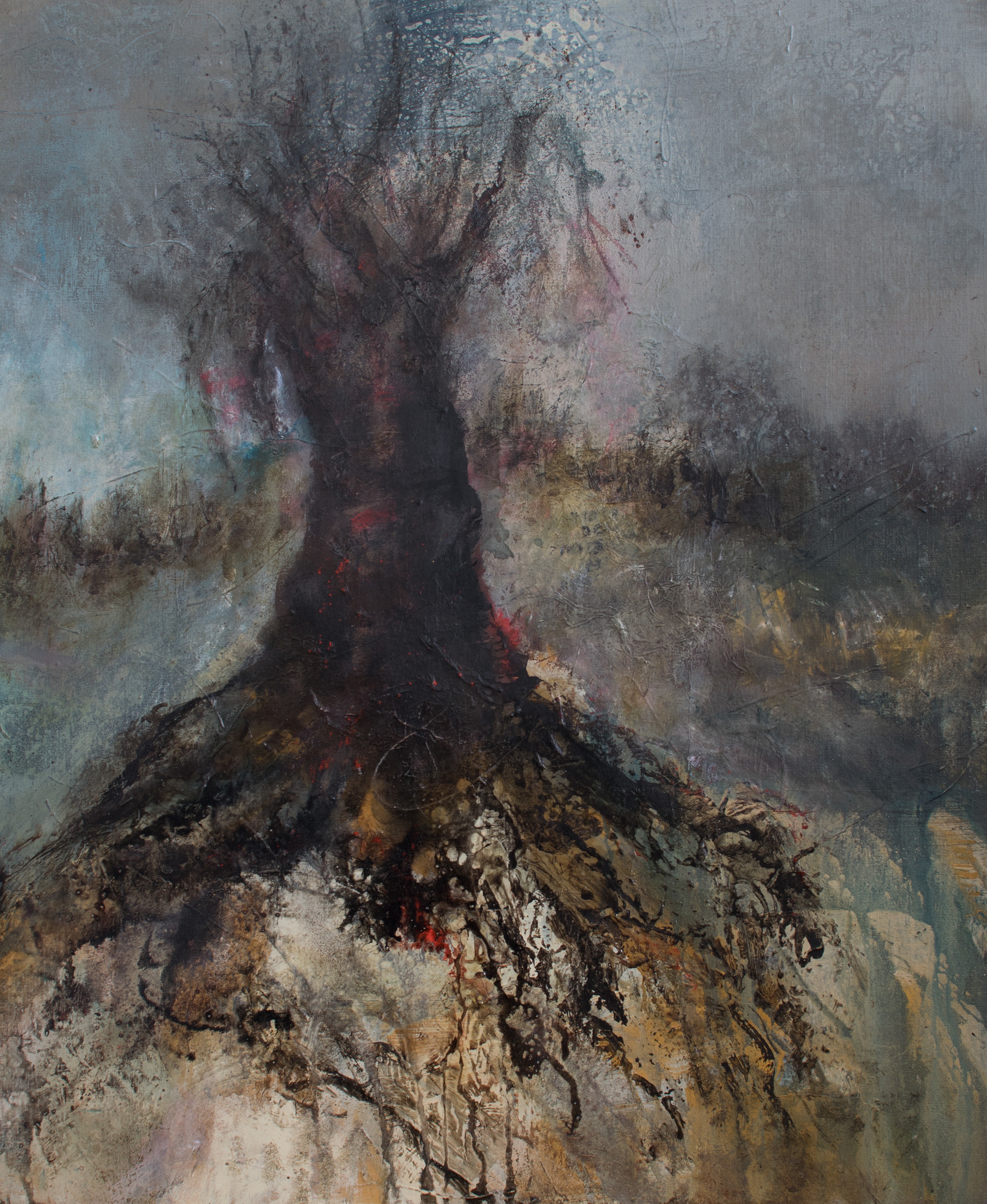 Anne-Marie Cutolo, Paysage : hiver n°1 Anne-Marie Cutolo, Paysage : hiver n°1