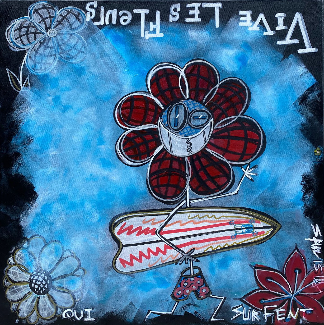 Seb Paul Michel, Vive les fleurs qui surfent Seb Paul Michel, Vive les fleurs qui surfent
