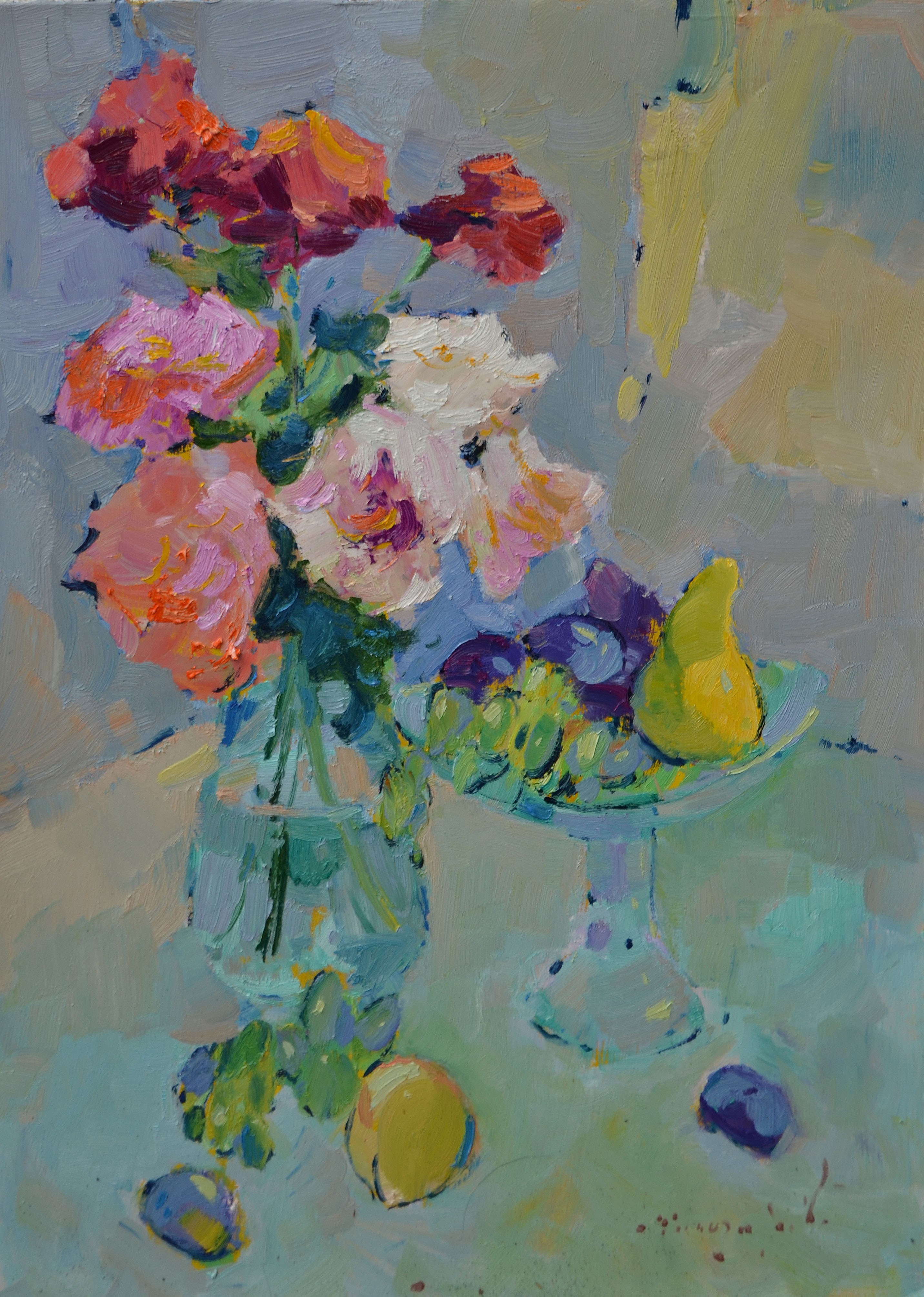Alexander Shandor, Roses and fruits Alexander Shandor, Roses and fruits