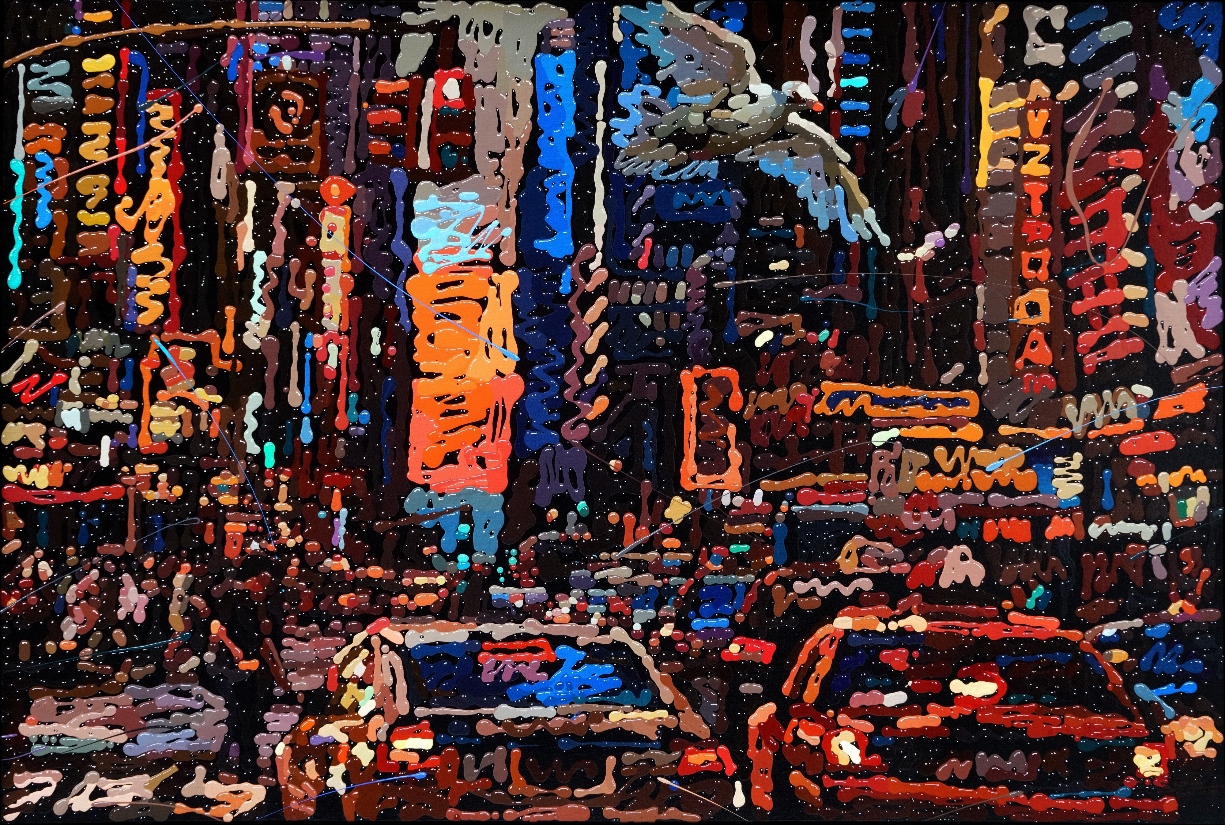 Zhao De-Wei, Urban Landscape Series - The Beginning Of The Lantern Zhao De-Wei, Urban Landscape Series - The Beginning Of The Lantern