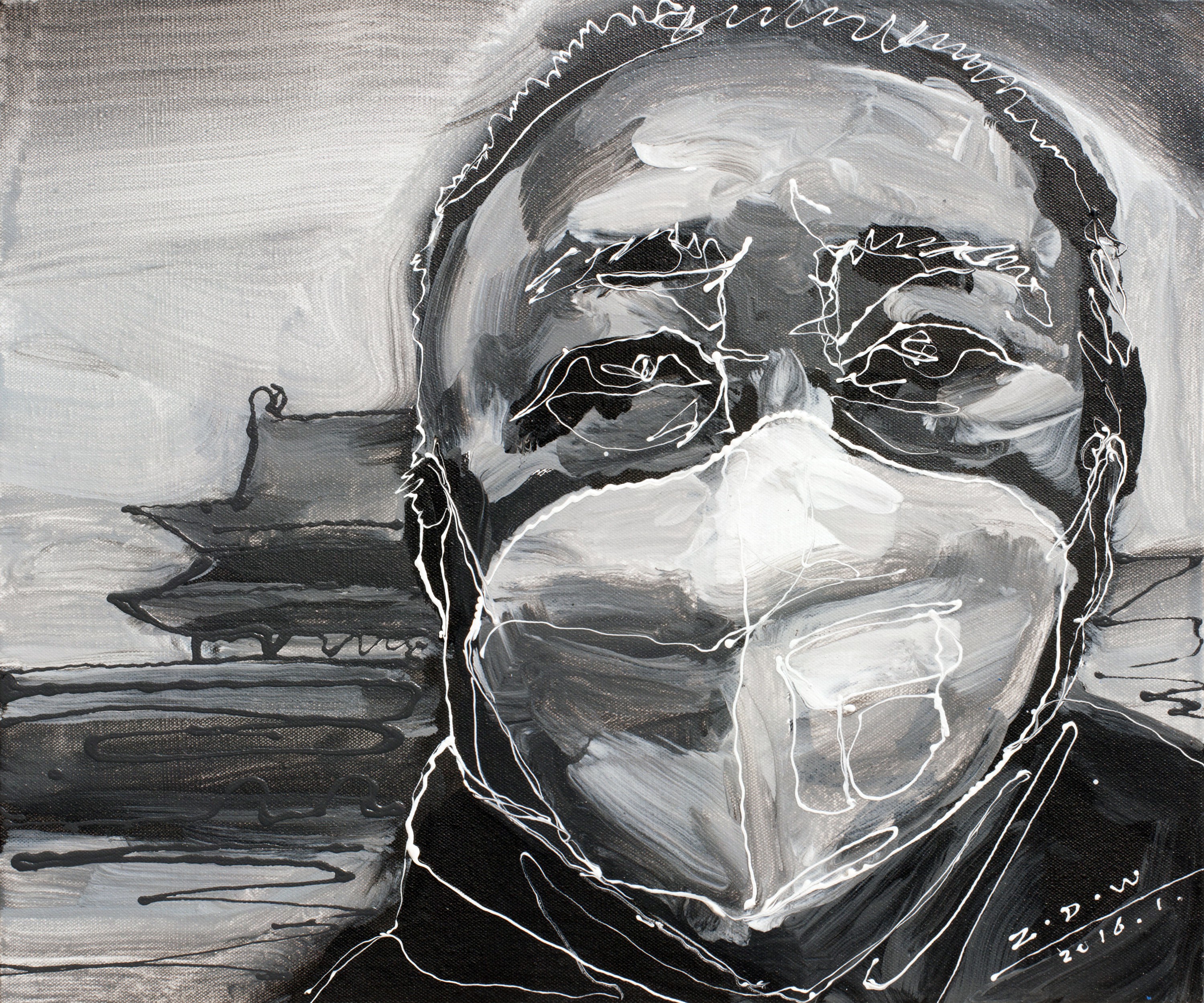 Zhao De-Wei, Character Series - Haze Days Zhao De-Wei, Character Series - Haze Days