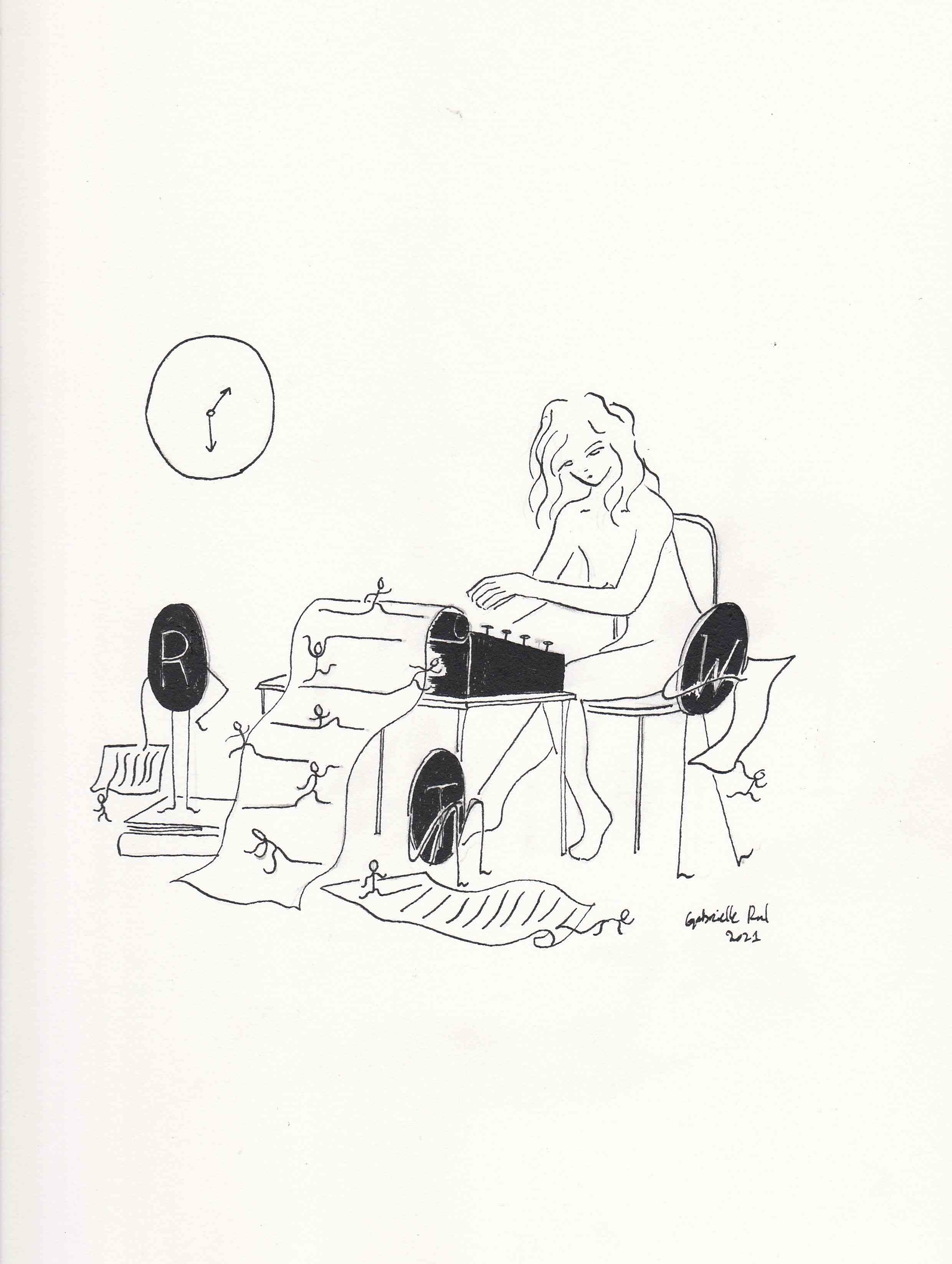 Gabrielle Rul, Are words living spirits on paper? Gabrielle Rul, Are words living spirits on paper?