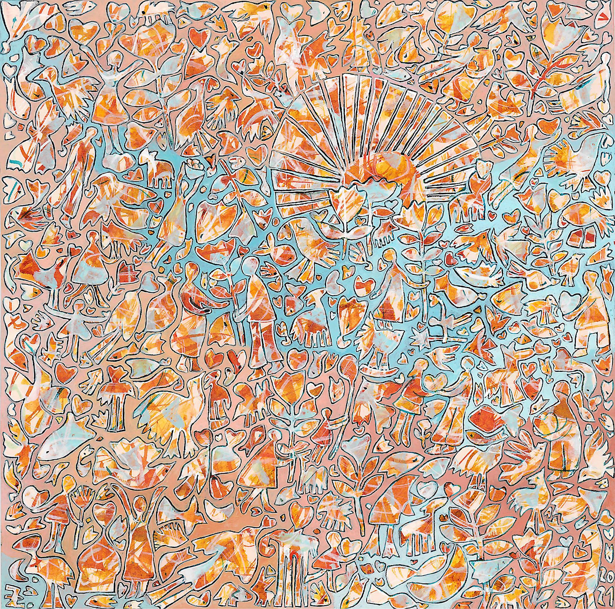 Christine Zanella, Being is love / 351 Christine Zanella, Being is love / 351