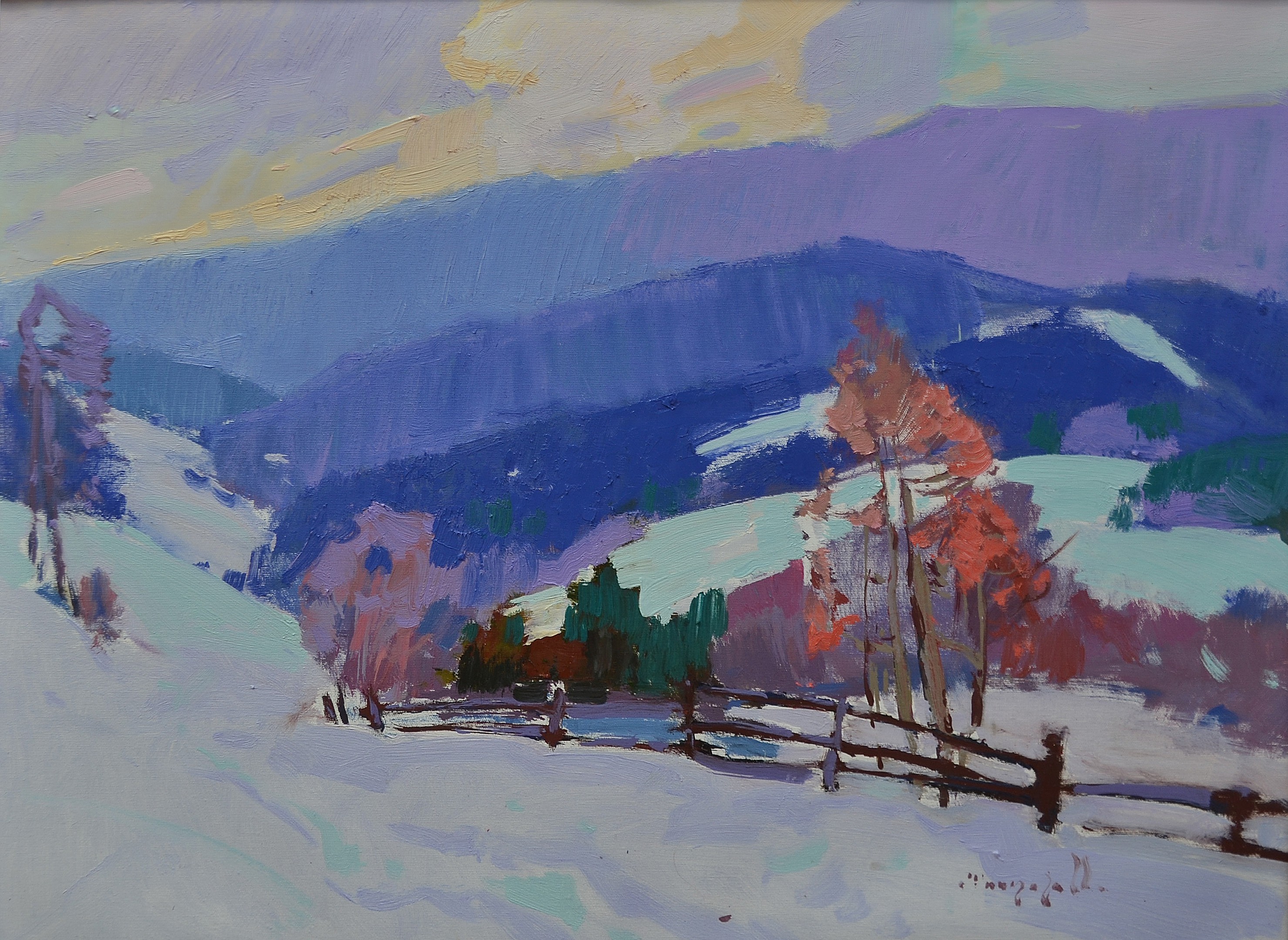 Alexander Shandor, Snowy weather Alexander Shandor, Snowy weather
