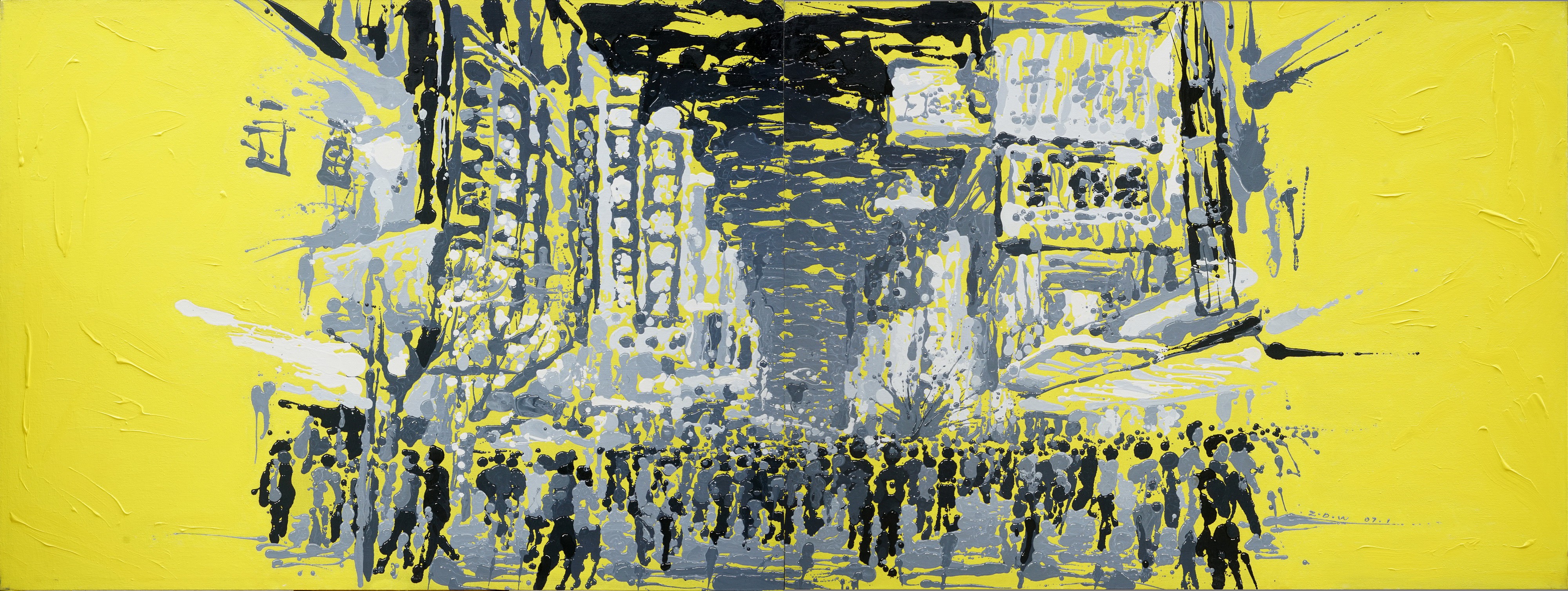 Zhao De-Wei, Urban Landscape Series - Dust Market Zhao De-Wei, Urban Landscape Series - Dust Market