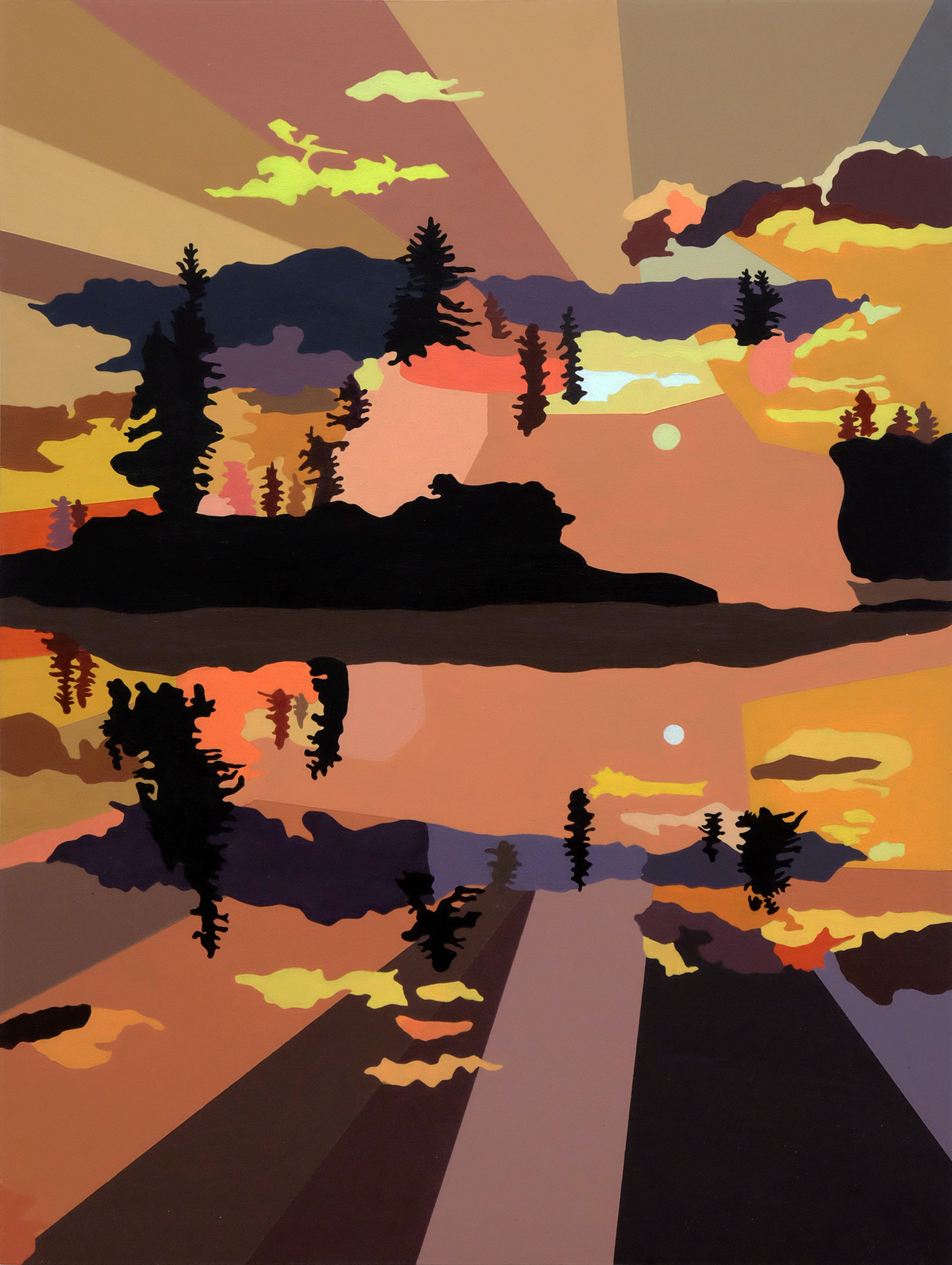 Marion Sagon, Crazy sunset #1 Marion Sagon, Crazy sunset #1